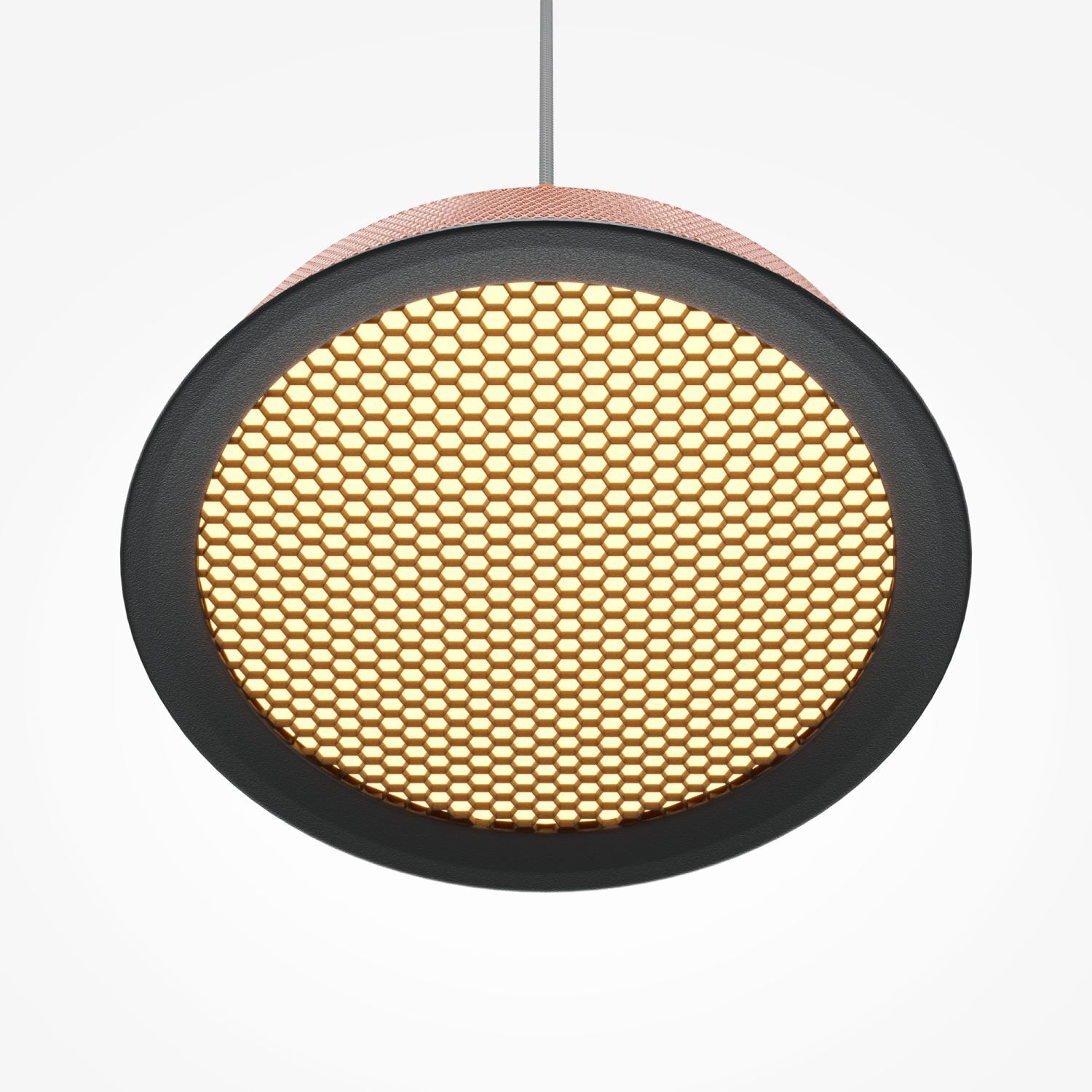 Lampe LED à suspendre Aluminium Ø 15,3 cm rond H : max. 327 cm Lampe