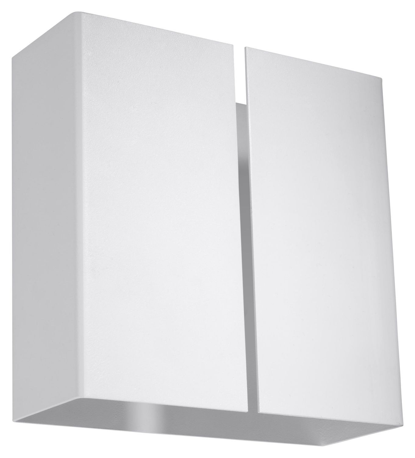 Applique blanche métal angulaire Up Down 2x G9 décoratif