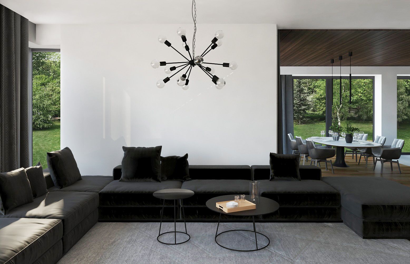 wohnzimmer, sofa, deckeneinzel, decke?, tisch?