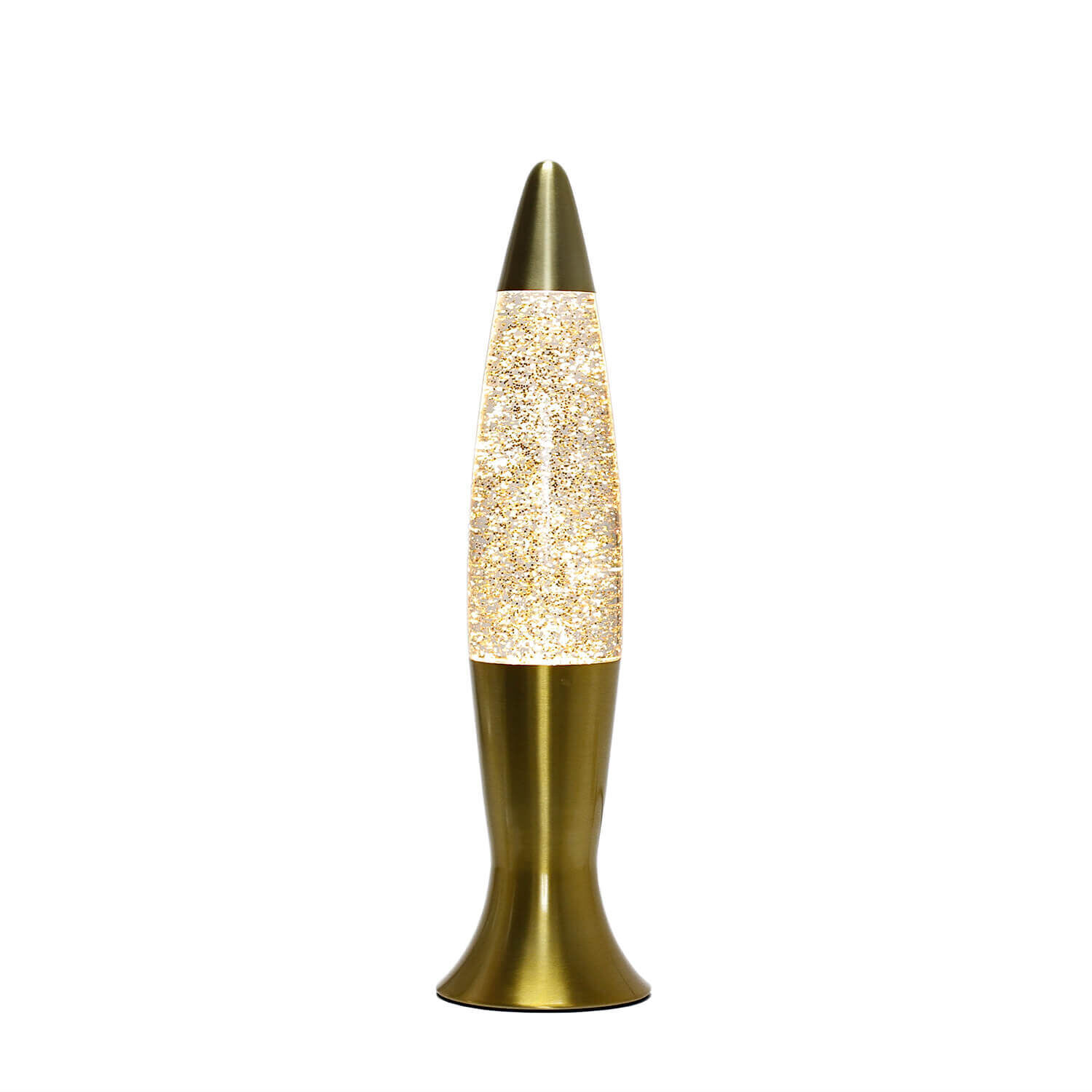 Elégante lampe à lave paillettes en 40cm G9 Retro ROXY Lampe