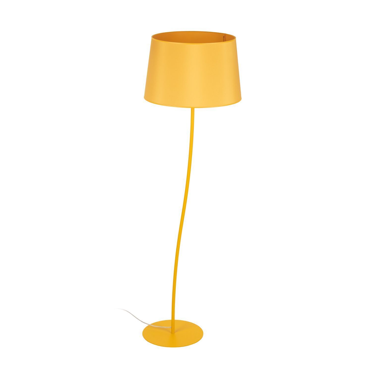 Lampe de chambre d'enfant jaune E27 150 cm petit tissu métal Lampe, Lampenschirm