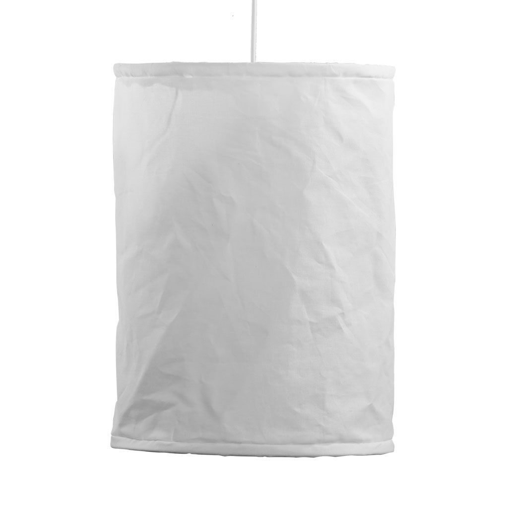 Lampe à suspendre Moderne Blanc Abat-jour en tissu E27 anti-éblouissement Lampe à suspendre Moderne Blanc Abat-jour en tissu E27 anti-éblouissement