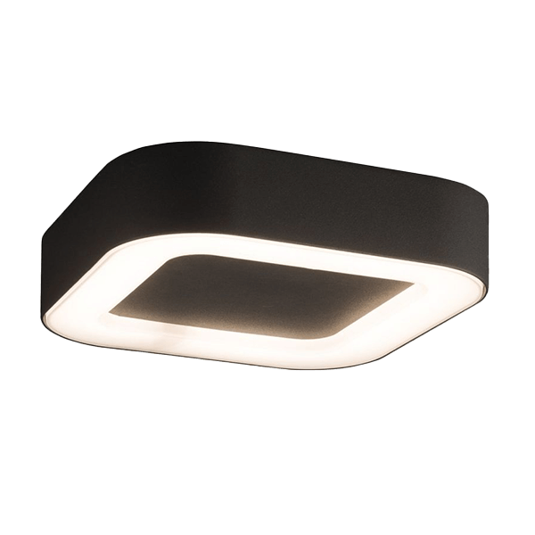 deckenleuchte, lackiert, weisslicht, quadroform, rahmenlos