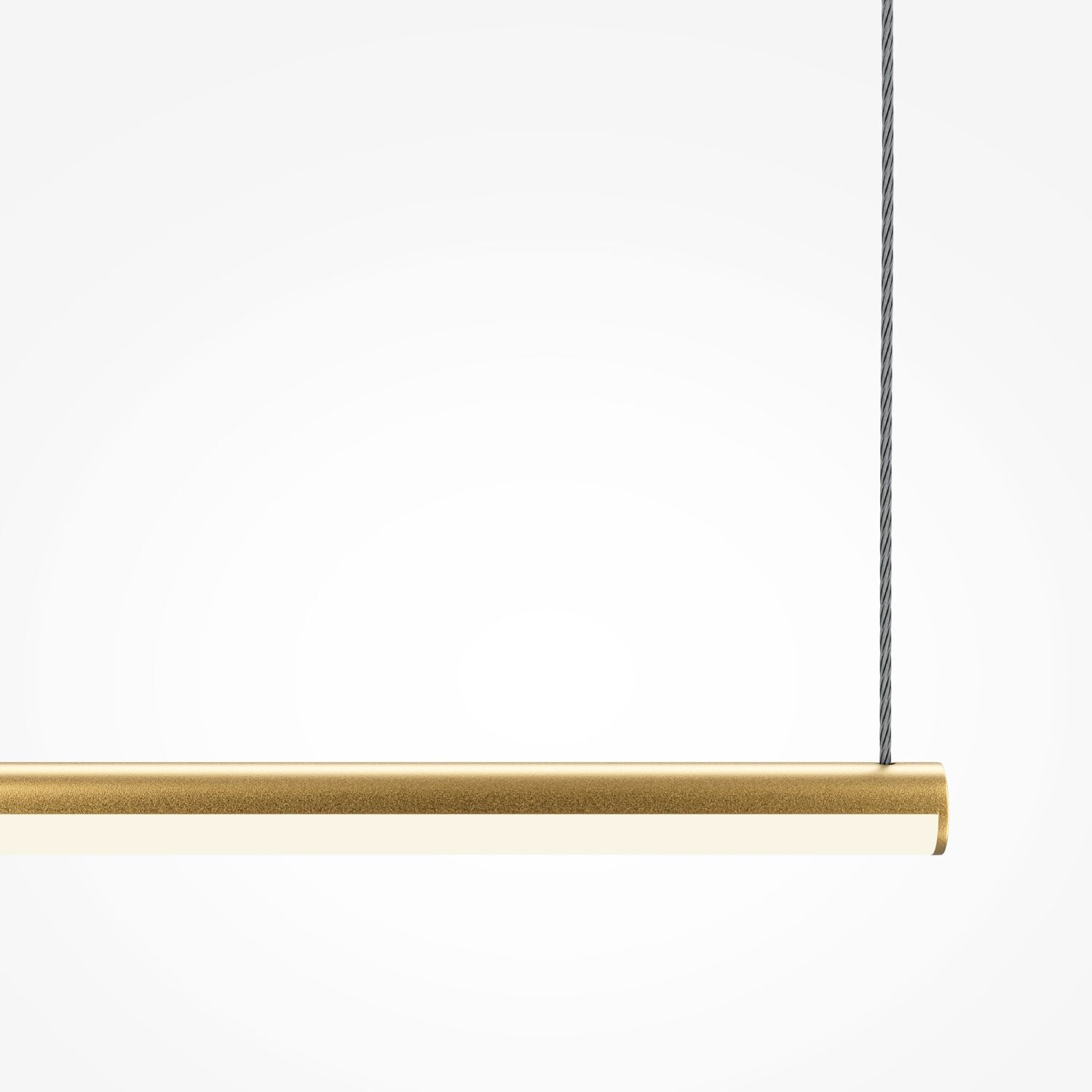 Lampe à suspendre aluminium LED H : max. 316,7 cm en laiton