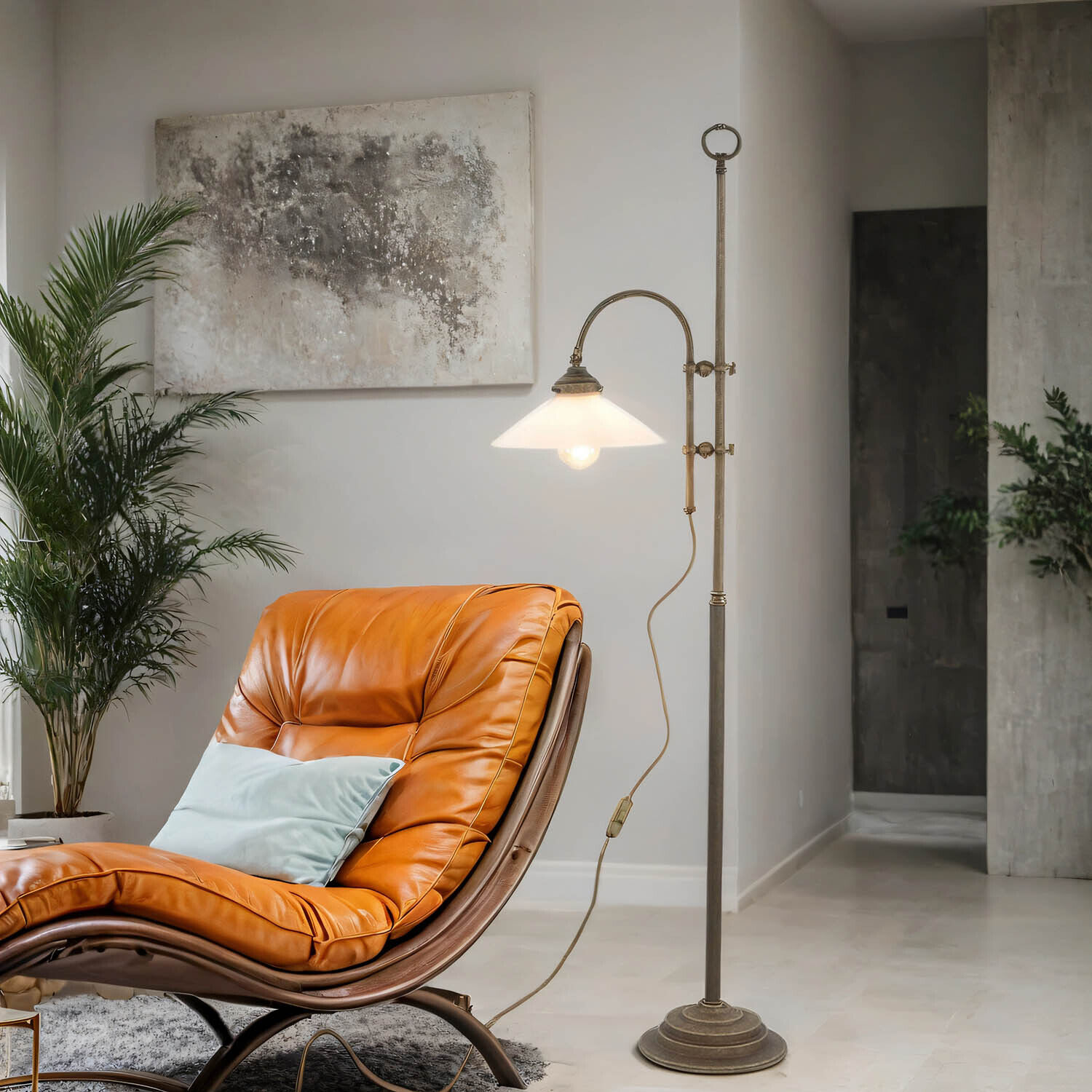 Lampe, Mobiliar, Stehlampe