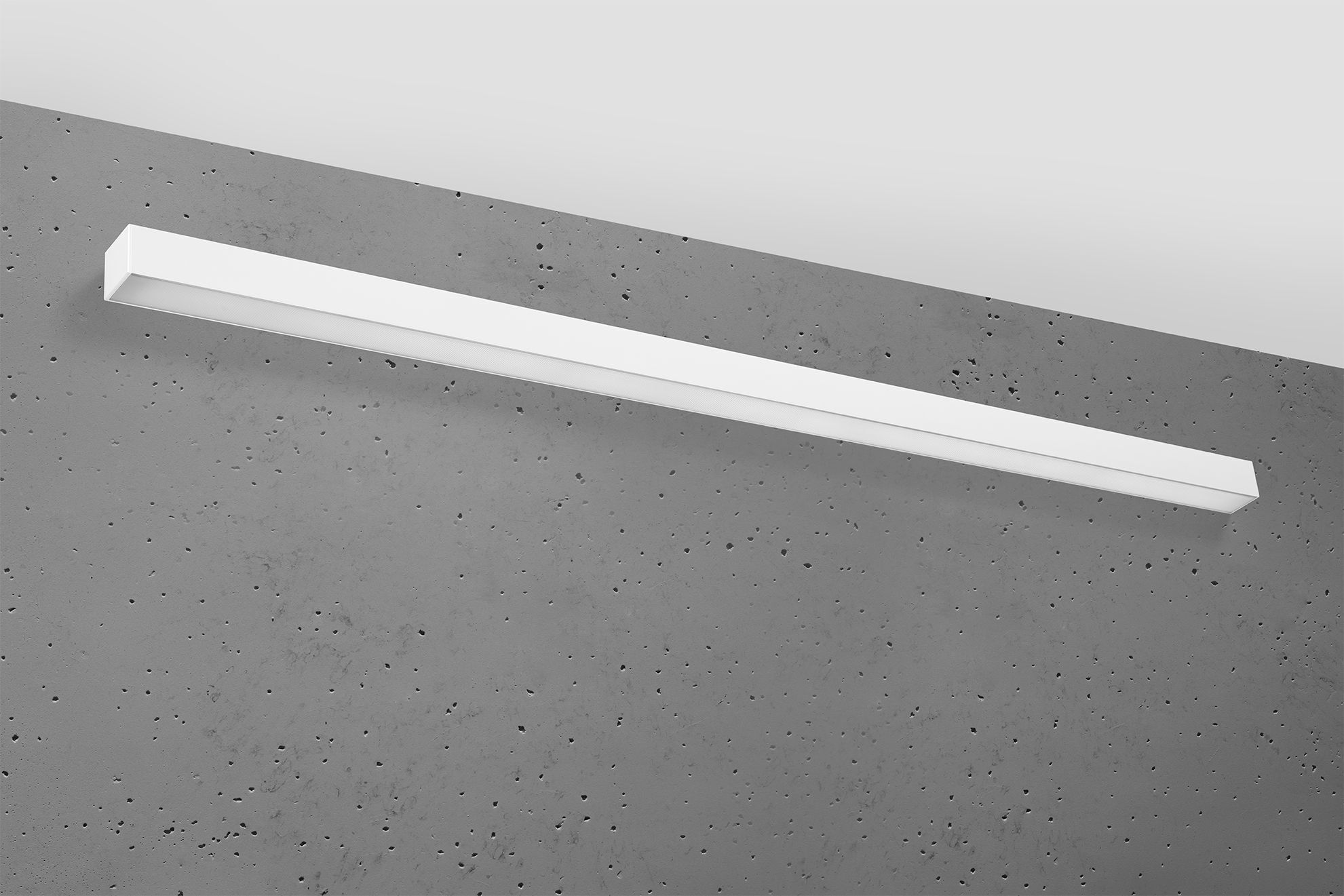 Applique murale LED Downlight 150 cm de long 4000 K 4940 lm blanc