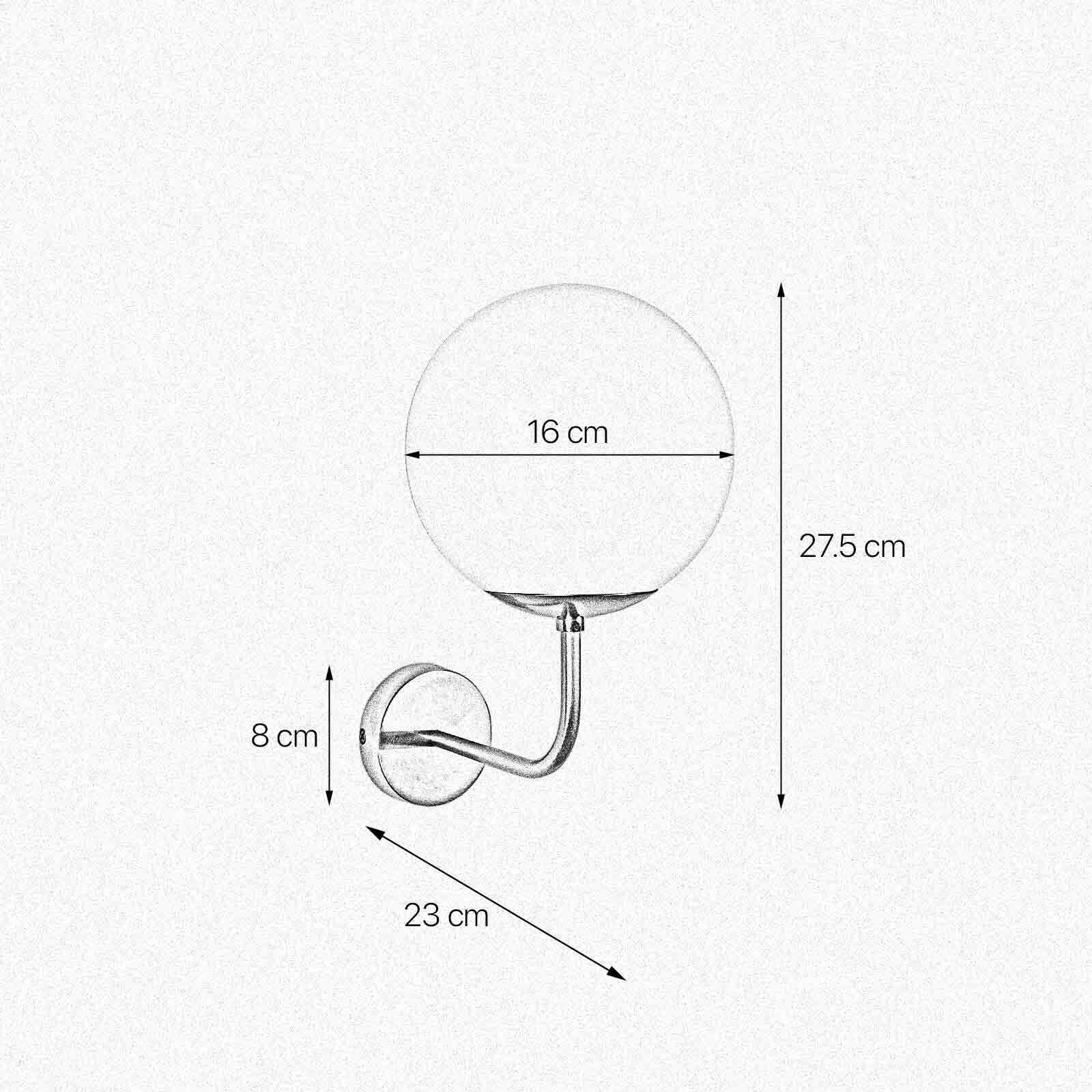 Badlampe Wand in Bronze hell Weiß E14 Messing Glas Diagramm, Handlung, Elektronik, Hardware
