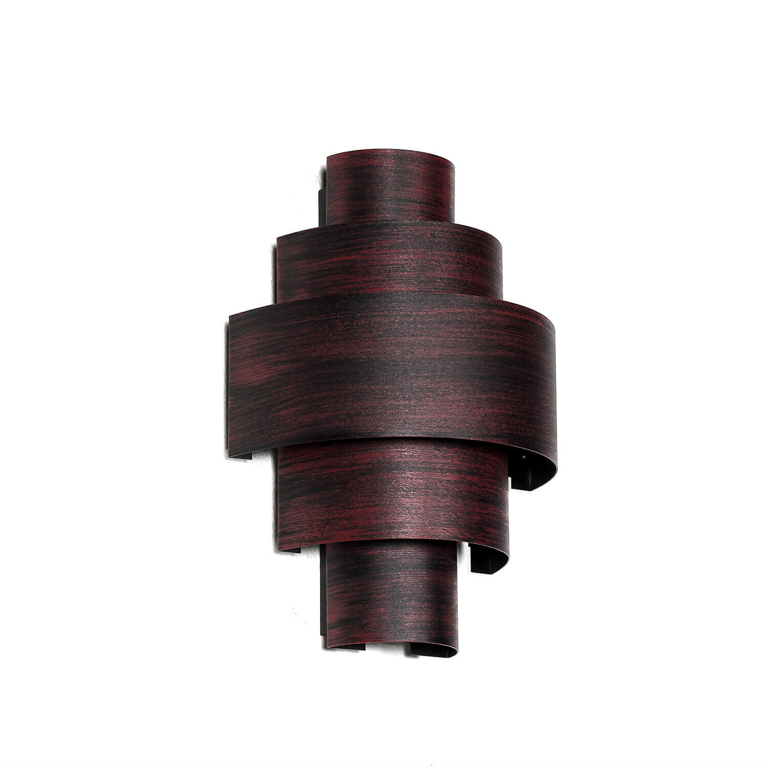 Applique murale moderne marron motif lumineux CAMILLO Spule, Rotor, Spirale, Adapter, Elektronik