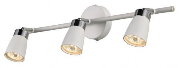 Spot de plafond Blanc Métal 3-flmg Moderne Lampe