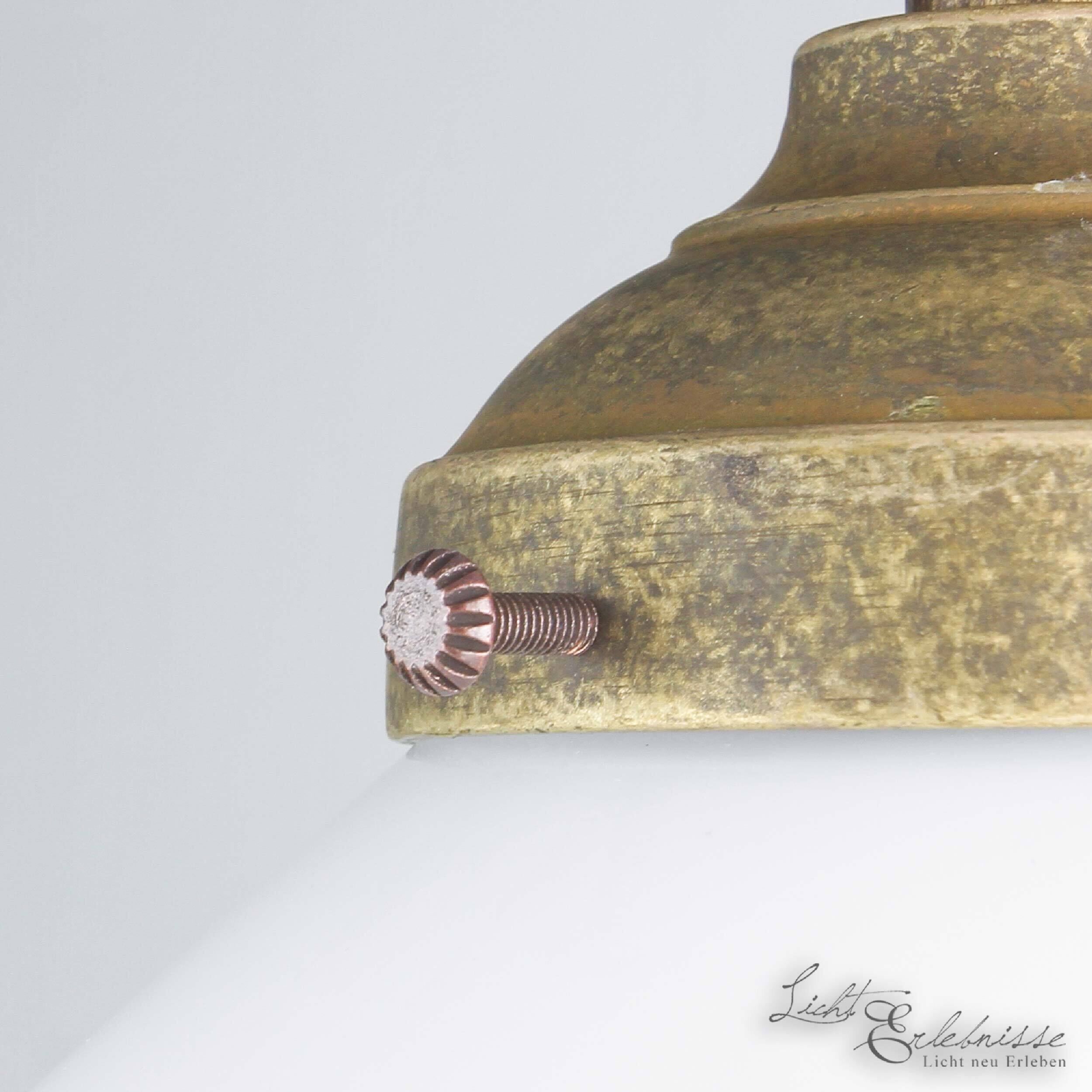 Lampe à suspendre Bronze antique 2flmg Rustique Premium Bronze, Lampe, Maschine, Schraube, Töpferei