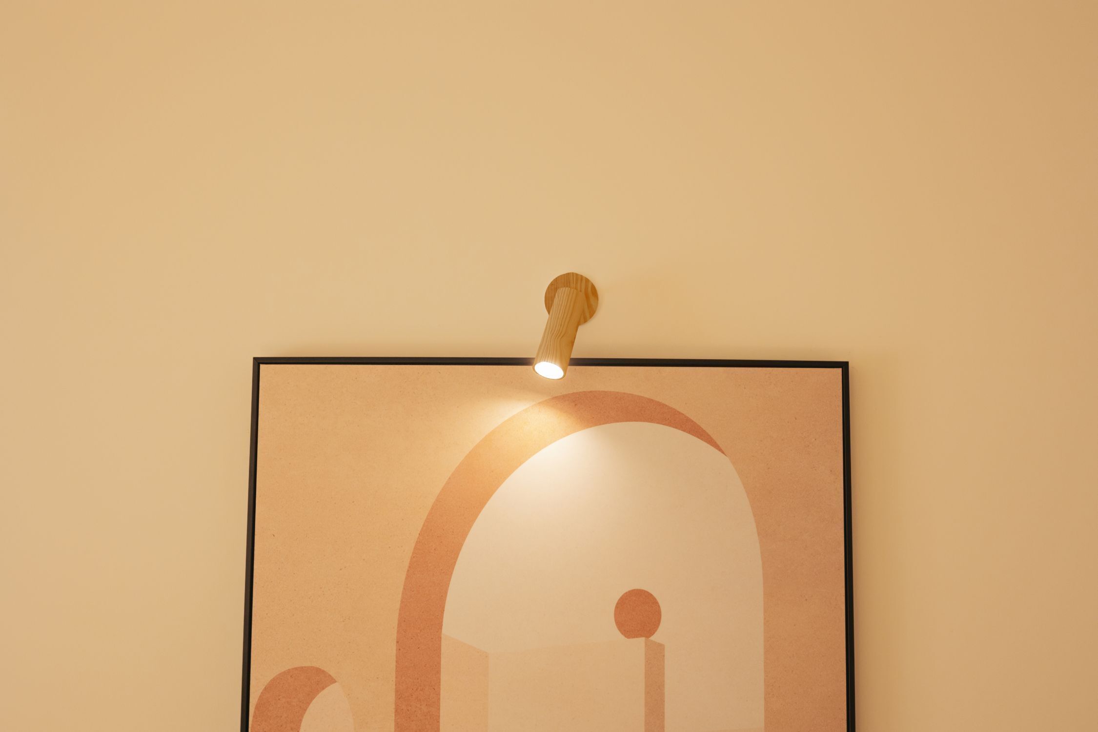 wandlampe, deckenleuchte, holz, modern, rahmenbild