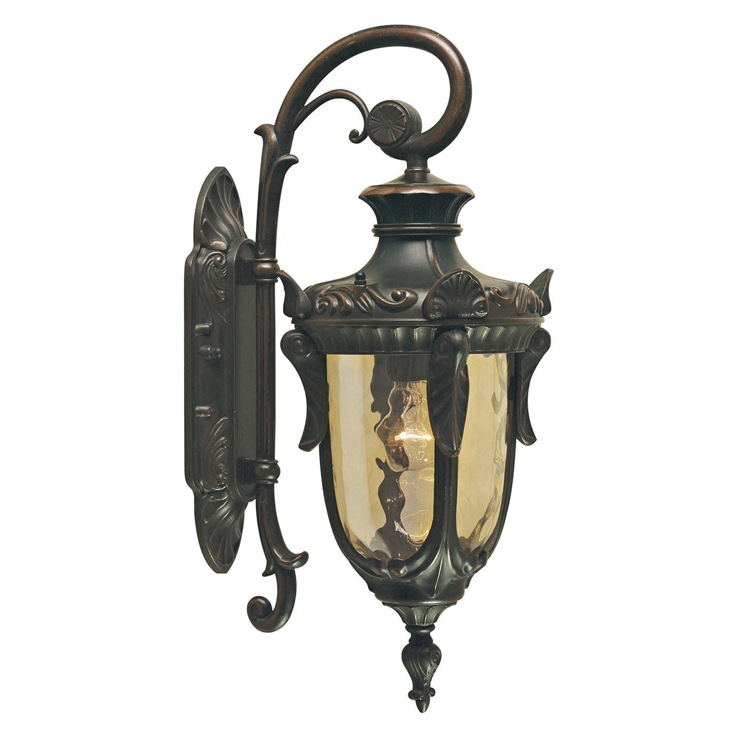 Grande applique d'extérieur en bronze antique H:52cm AMY