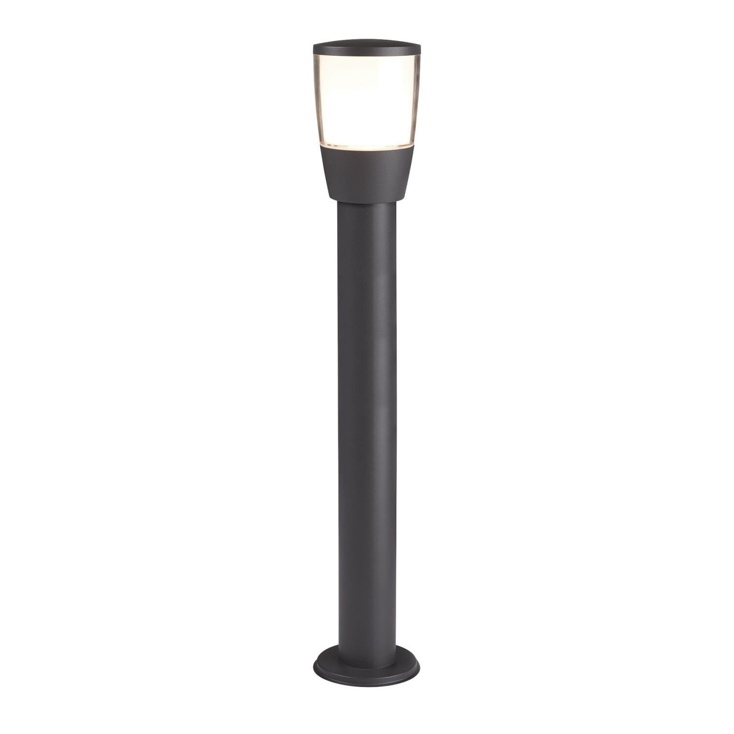 Lampe d'extérieur Anthracite Blanc IP44 E27 90 cm Aluminium