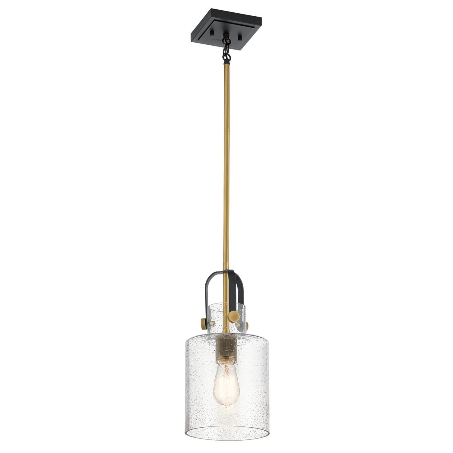 Lampe à suspendre verre largeur 18 cm H : max. 141,6 cm réglable