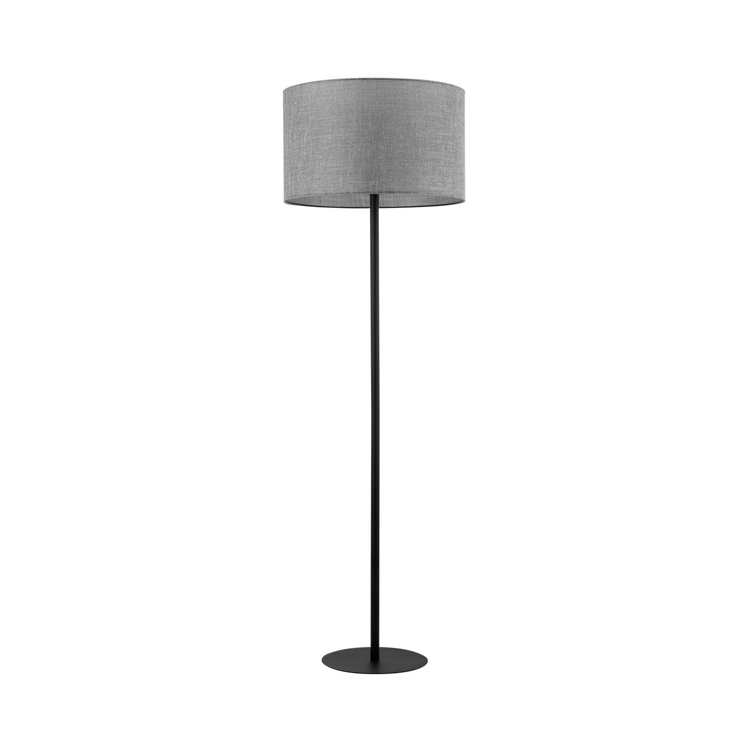 Lampadaire Gris Noir 159 cm petit E27 Moderne