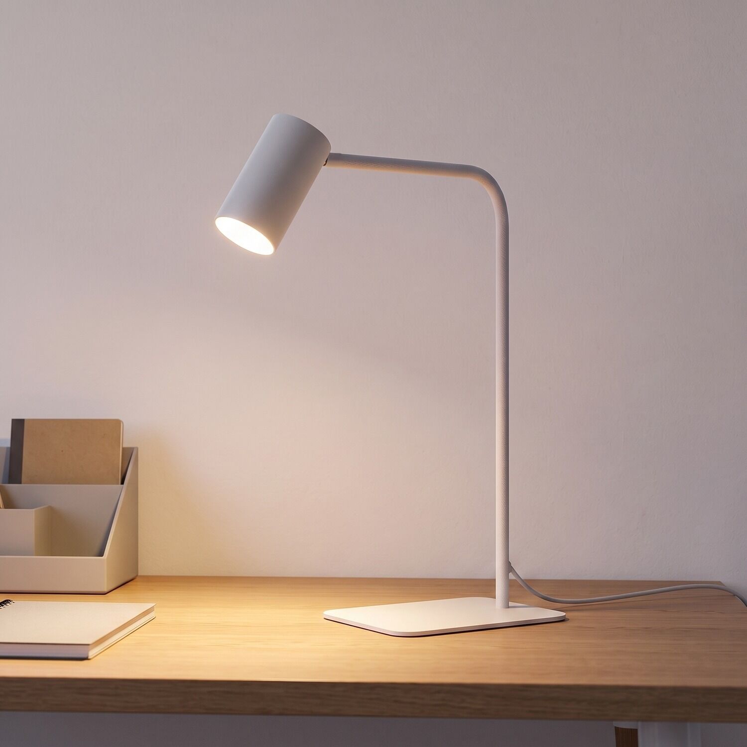 tischlampe-bankerlampe-schreibtischlampe-colene-1x-gu10-bis-10-w-weiss-fuer-arbeitszimmer-modern-metall-kunststoff-abs-no7703-01 Tischlampe, Schreibtischlampe, weiße Lampe, Montur: Metall?, Arbeitszimmer