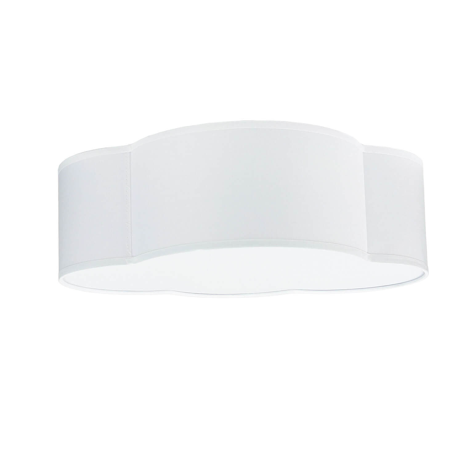 Plafonnier blanc en tissu WOLKI Enfants Lampe nuage