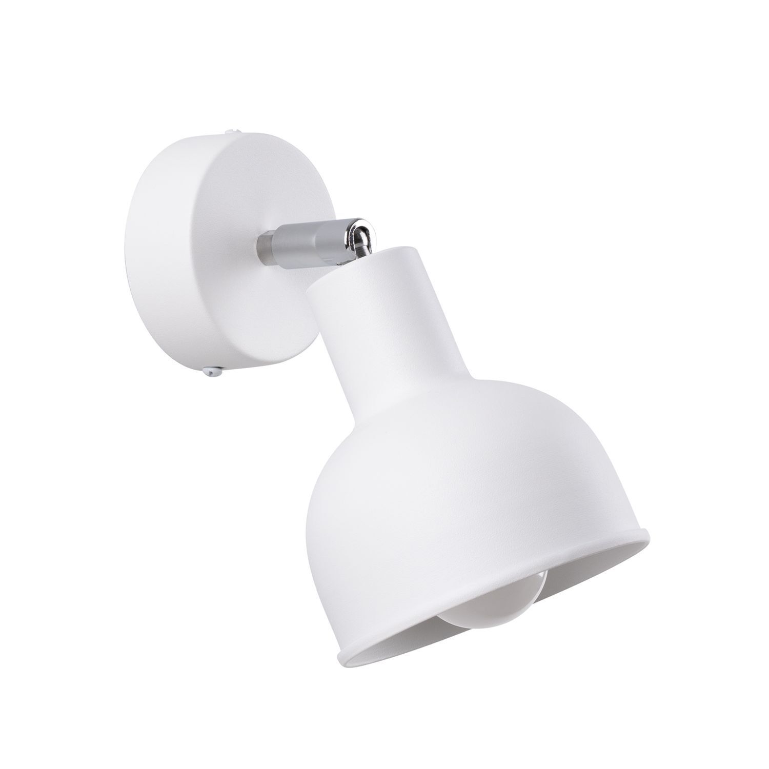 Wandlampe, Wandleuchte, weiß, Metall, Wandbeleuchtung