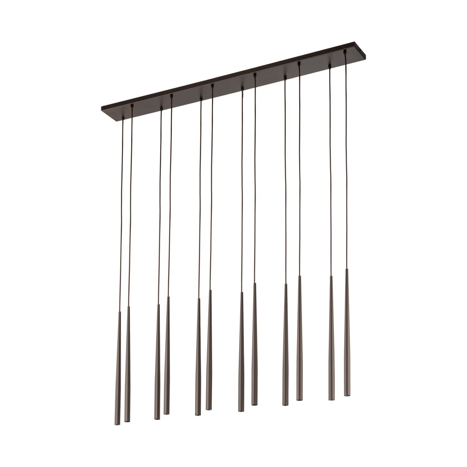 Suspension métal brun H : max. 1,4 m réglable L : 1,2 m