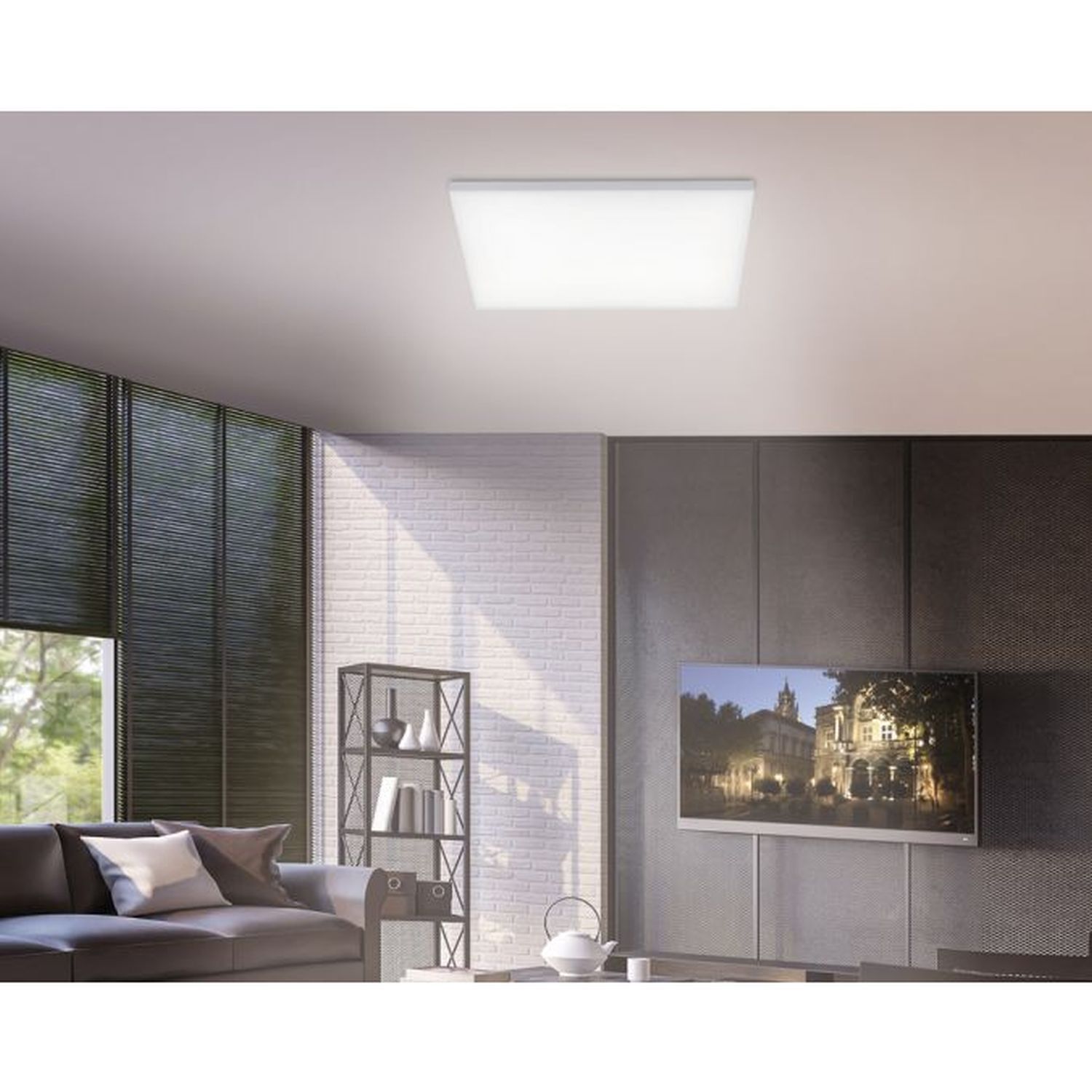 Dimmbare LED Deckenleuchte Fernbedienung B:62 cm Memory Drinnen, Innenarchitektur, Deckenleuchte, Wohnzimmer, Dekoration Ihres Zuhauses