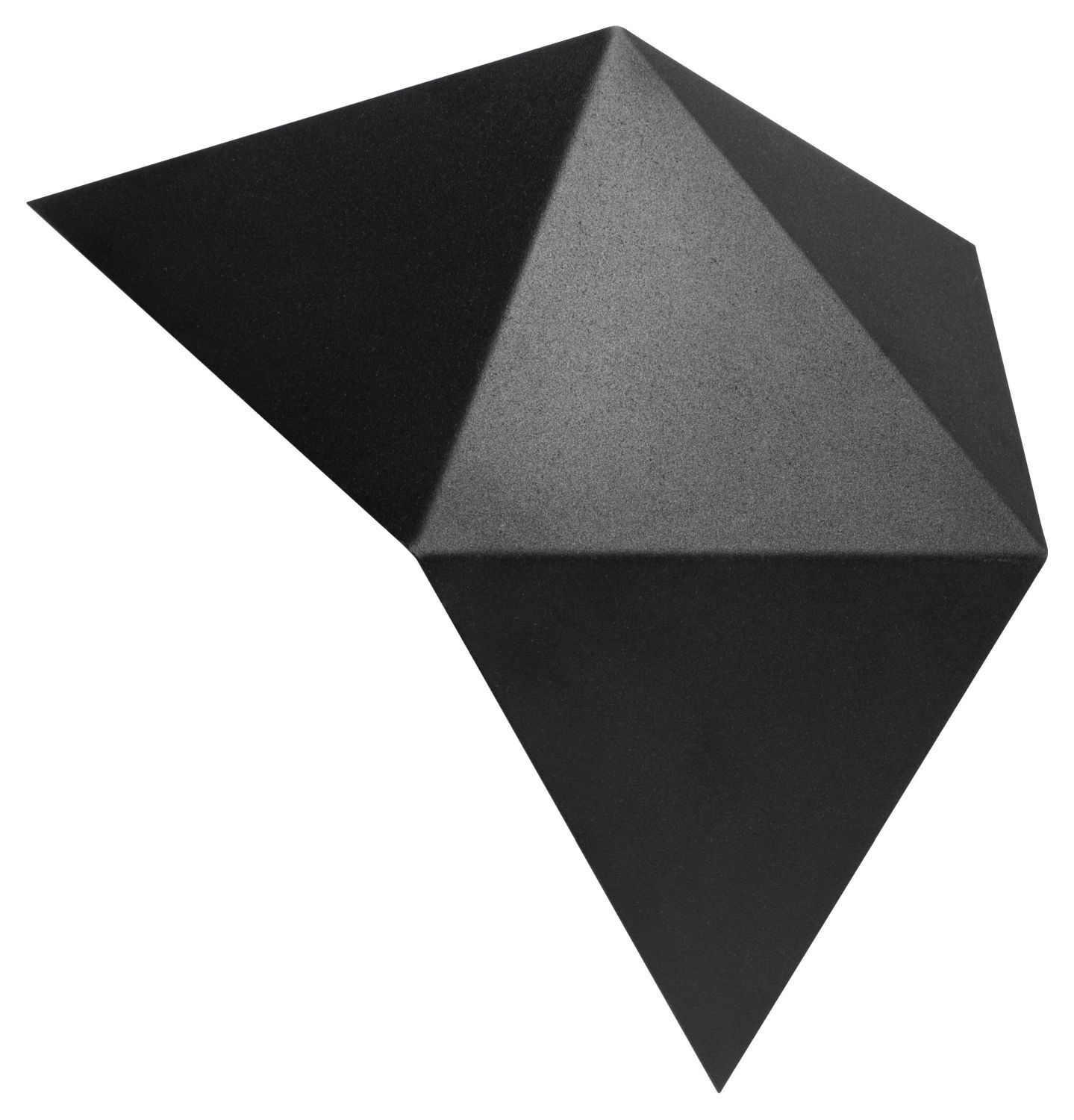 Applique décorative ANTISTIA Noir effet de lumière