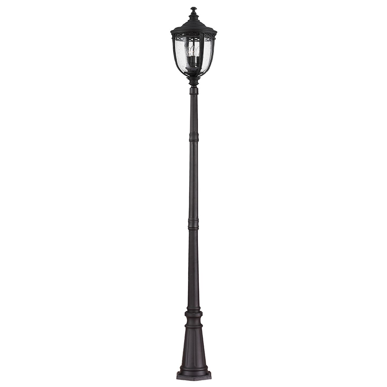 Lampadaire noir EDMUND 243cm de haut Rustique