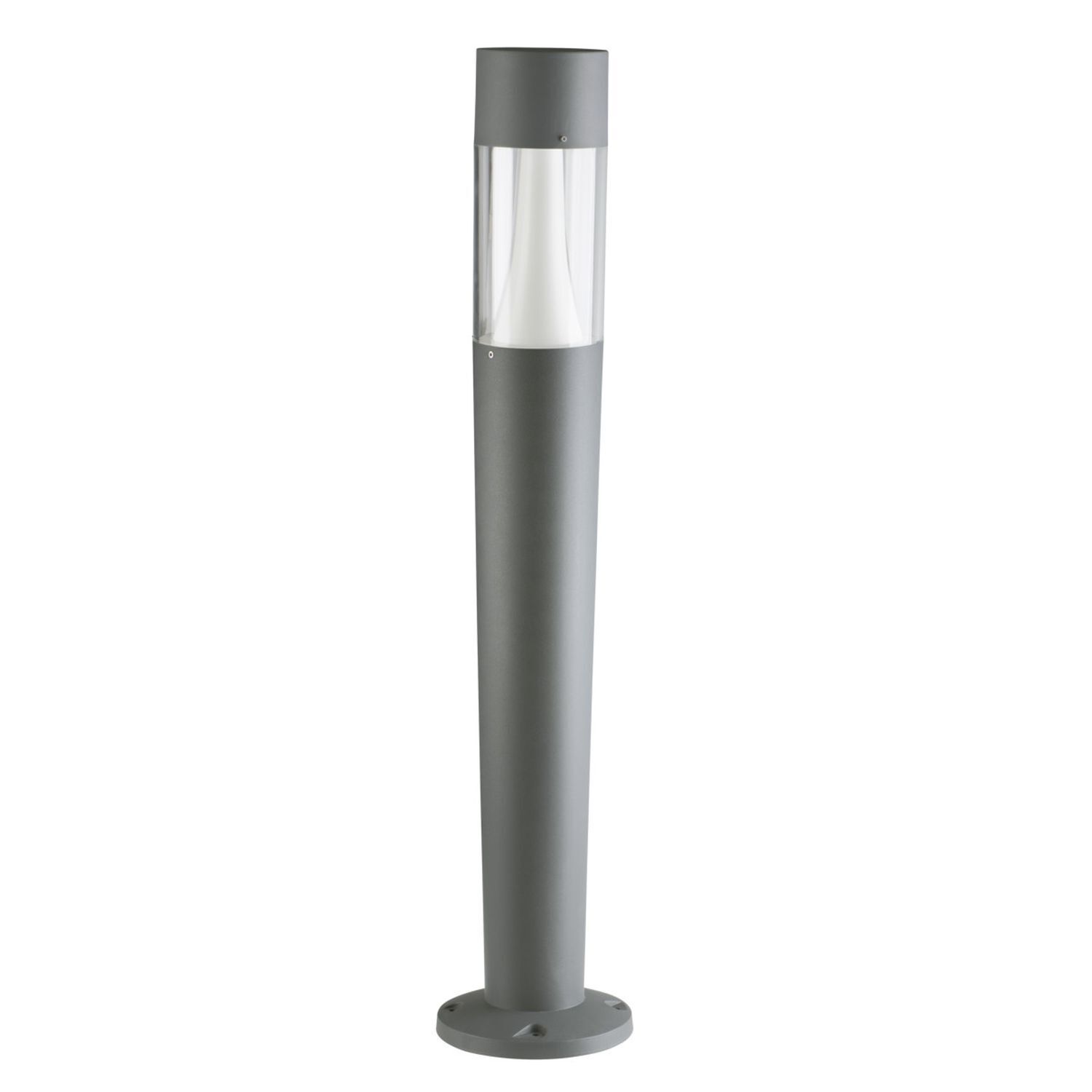 Borne d'éclairage Moderne IP54 Gris 107 cm Chemin de jardin