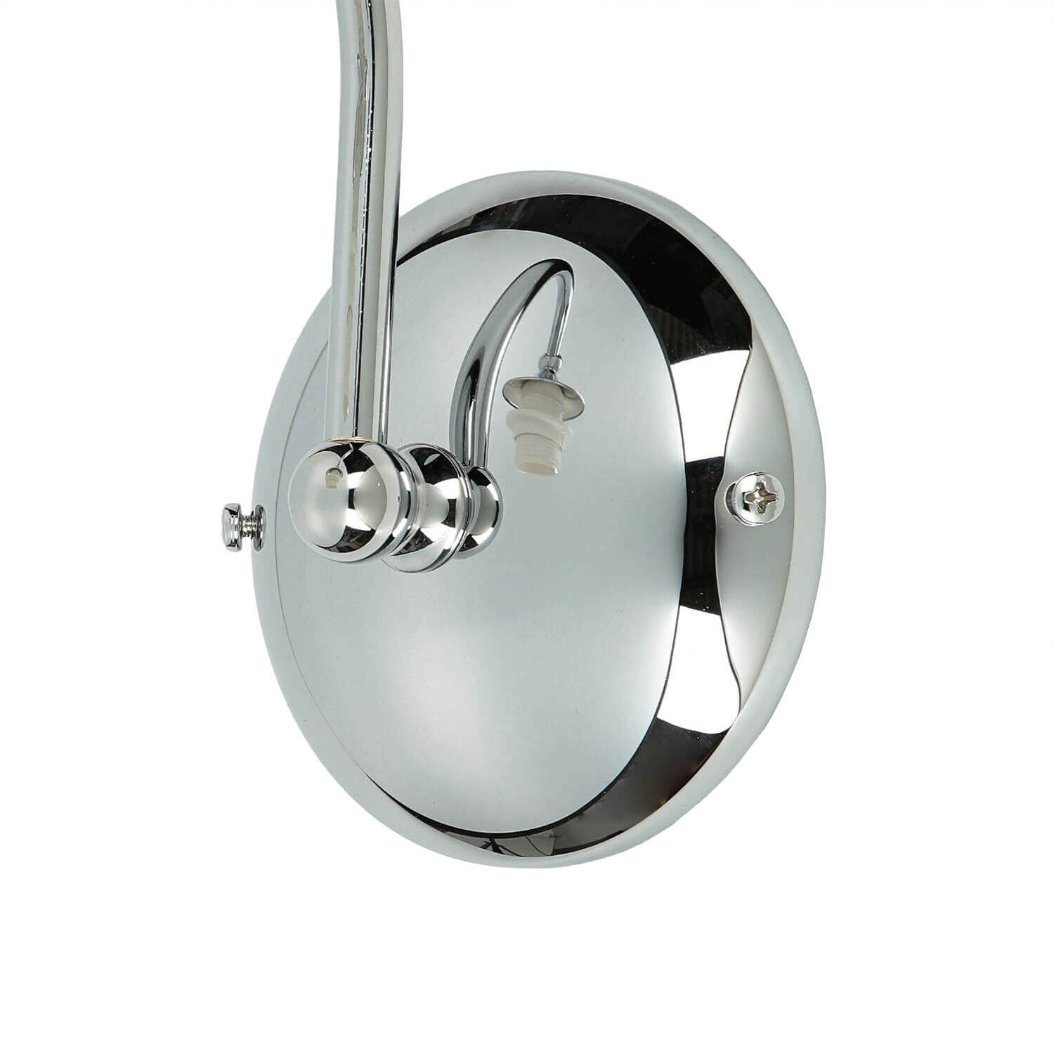 Applique murale Blanc Chrome NABO Applique murale Salle de bain Couloir