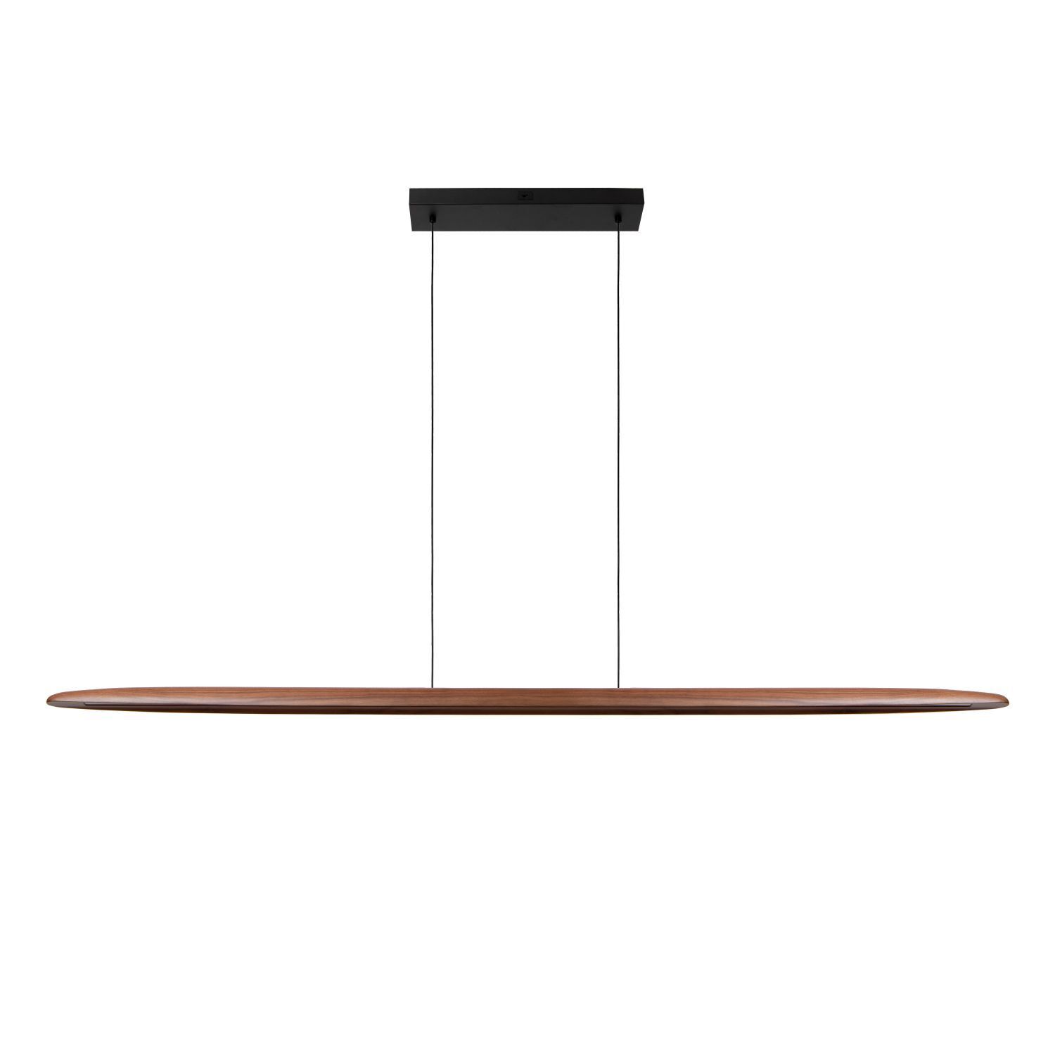 LED Hängelampe Holz Metall 2200 K L:180 cm edel Ablage, Kronleuchter, Lampe