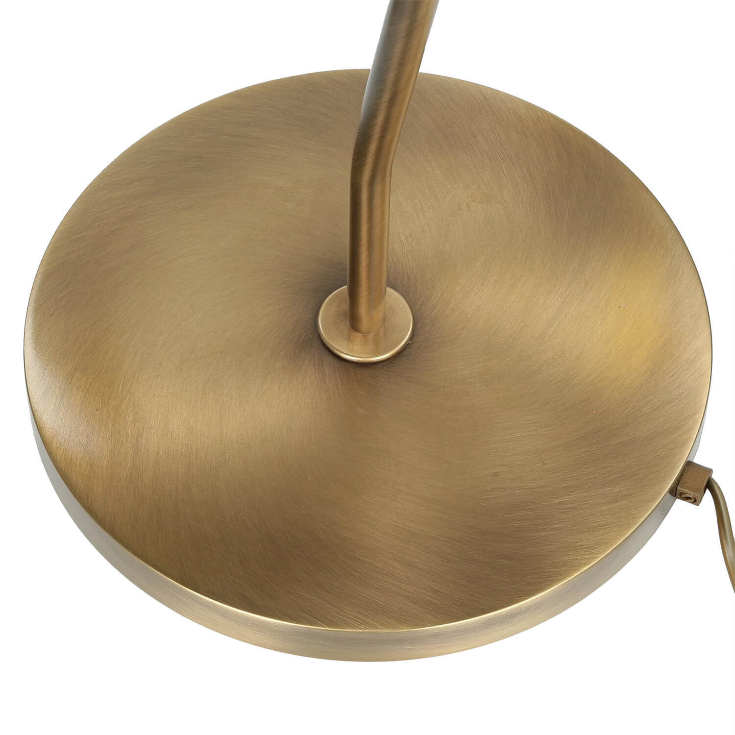 XXL Lampe de banquier laiton verre salon MINISTERO Bronze
