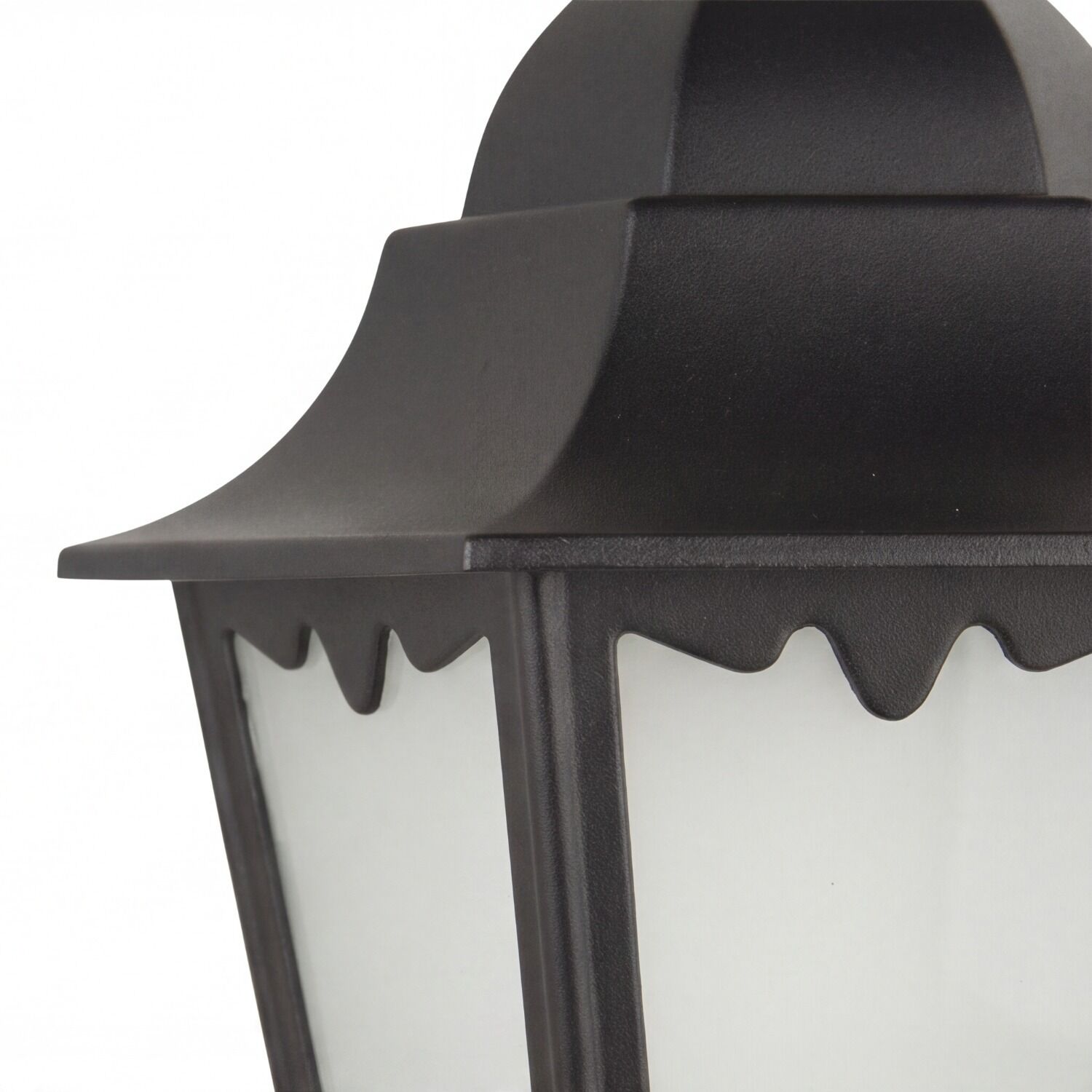 le51573-pendelleuchte-laterne-terrasse-balkon-garten-aussen-metall-glas-matt-rustikal-klassisch-schwarz-weiss-04 Laterne, Schwarz, Metall, Glastür, Zierkante