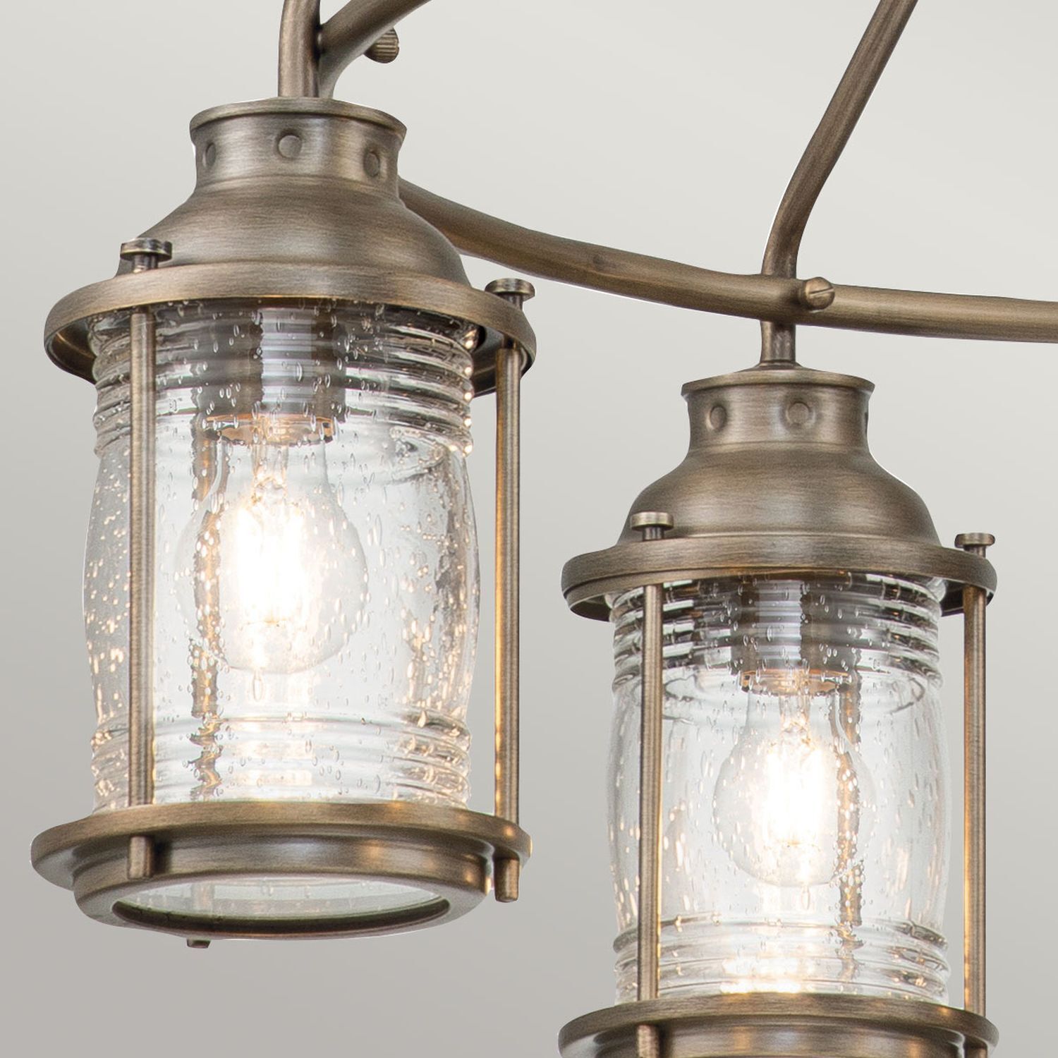 Plafonnier extérieur réglable L : 62,5 cm 5x E27 IP44