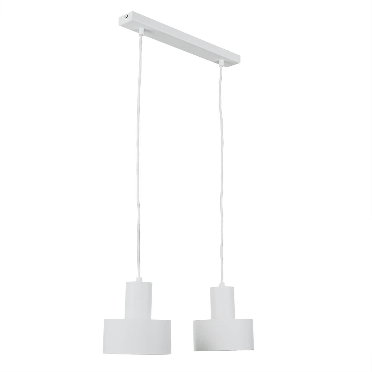 Suspension Rif Blanc 2 flammes