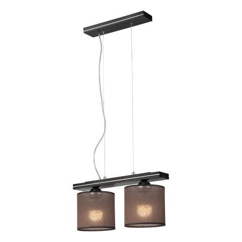 Suspension CARESA Marron Noir Moderne