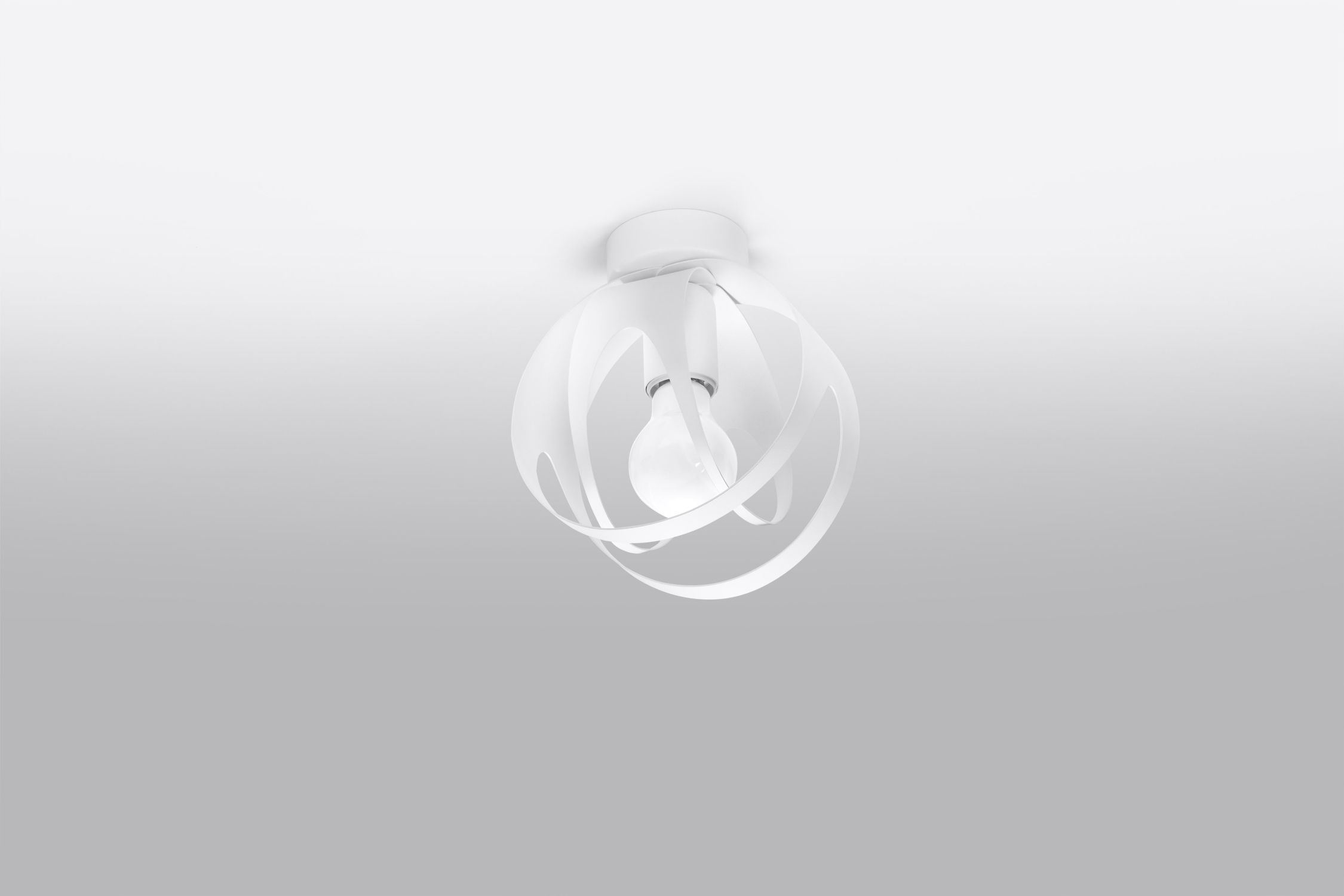 Plafonnier rond Ø 16 cm Boule Moderne Métal E27