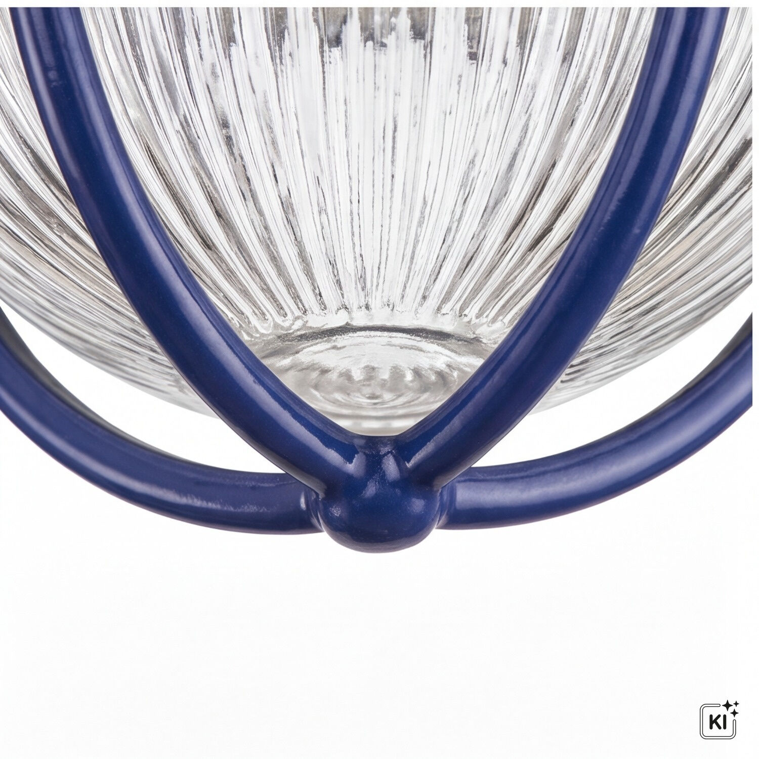 glas, lampenschirm, glaskrug, blau, dreieckige struktur