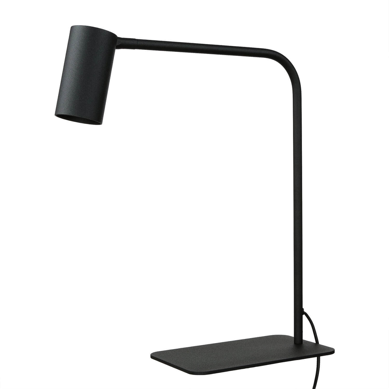 Lampe de table ajustable Noir Métal 40cm GU10