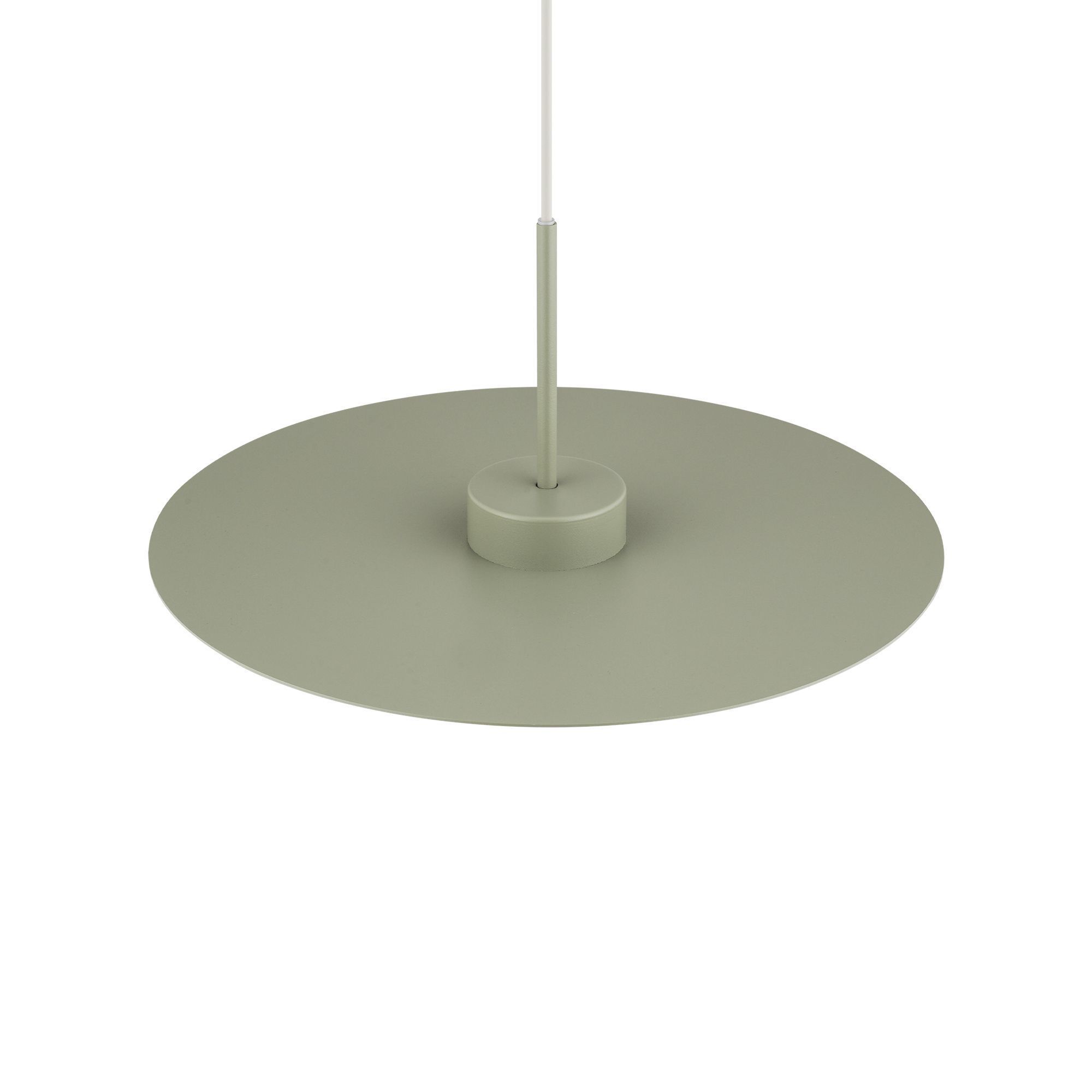 Moderne Hängelampe Stahl GX53 rund Ø40 cm Salbei Grün Deckenleuchte, Stehleuchte, Metall, Rundschirm, Neutralgrün
