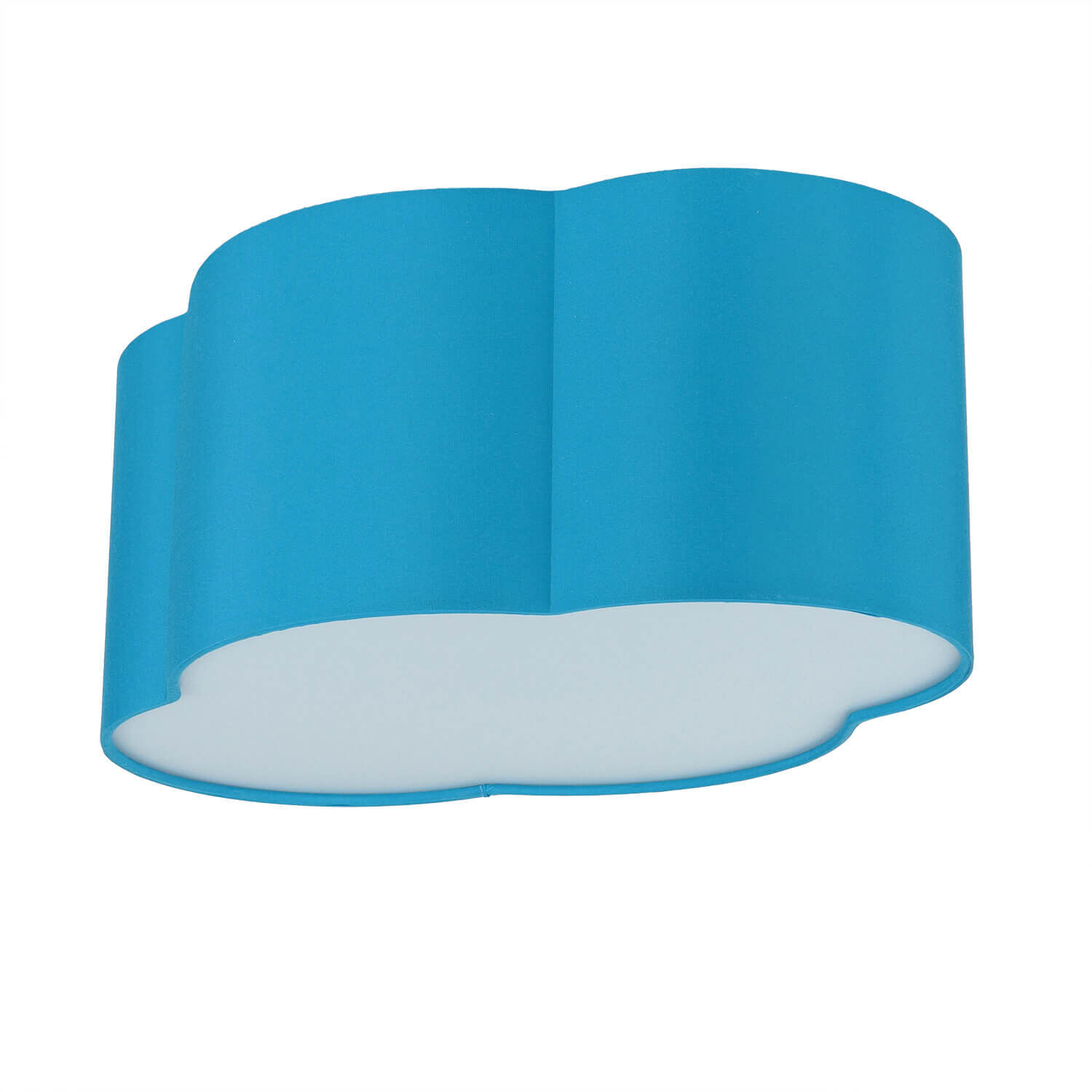 Kinderlampe Blau Wolke blendarm 41 cm lang 2x E27 Blatt, Notizbuch, Klebeband, Blaue Farbe, Kreativ-Organizer