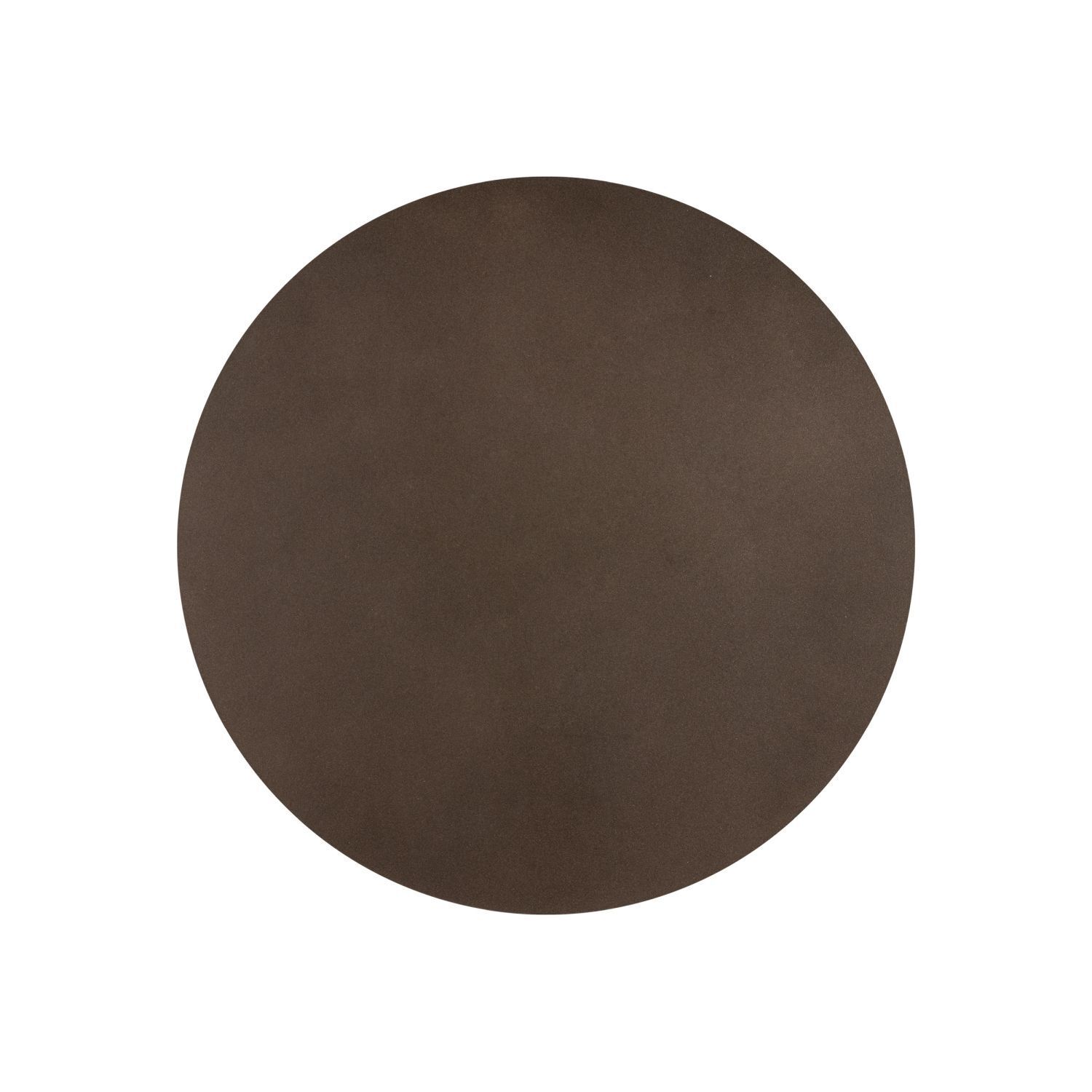 Applique ronde brune Ø 30 cm petite 3x G9 lumière indirecte