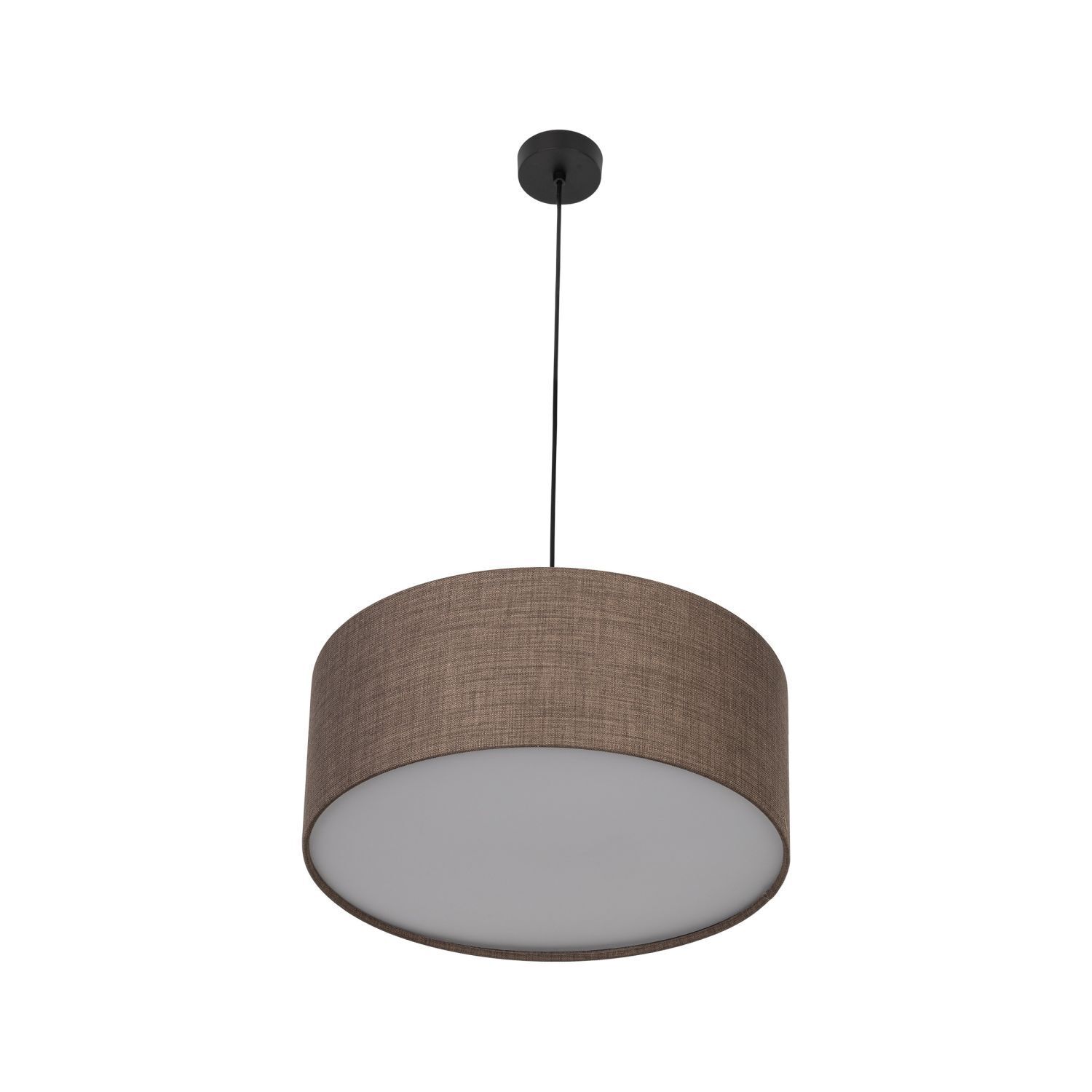Suspension ronde Ø 50 cm Jute H : max. 110 cm 3x E27