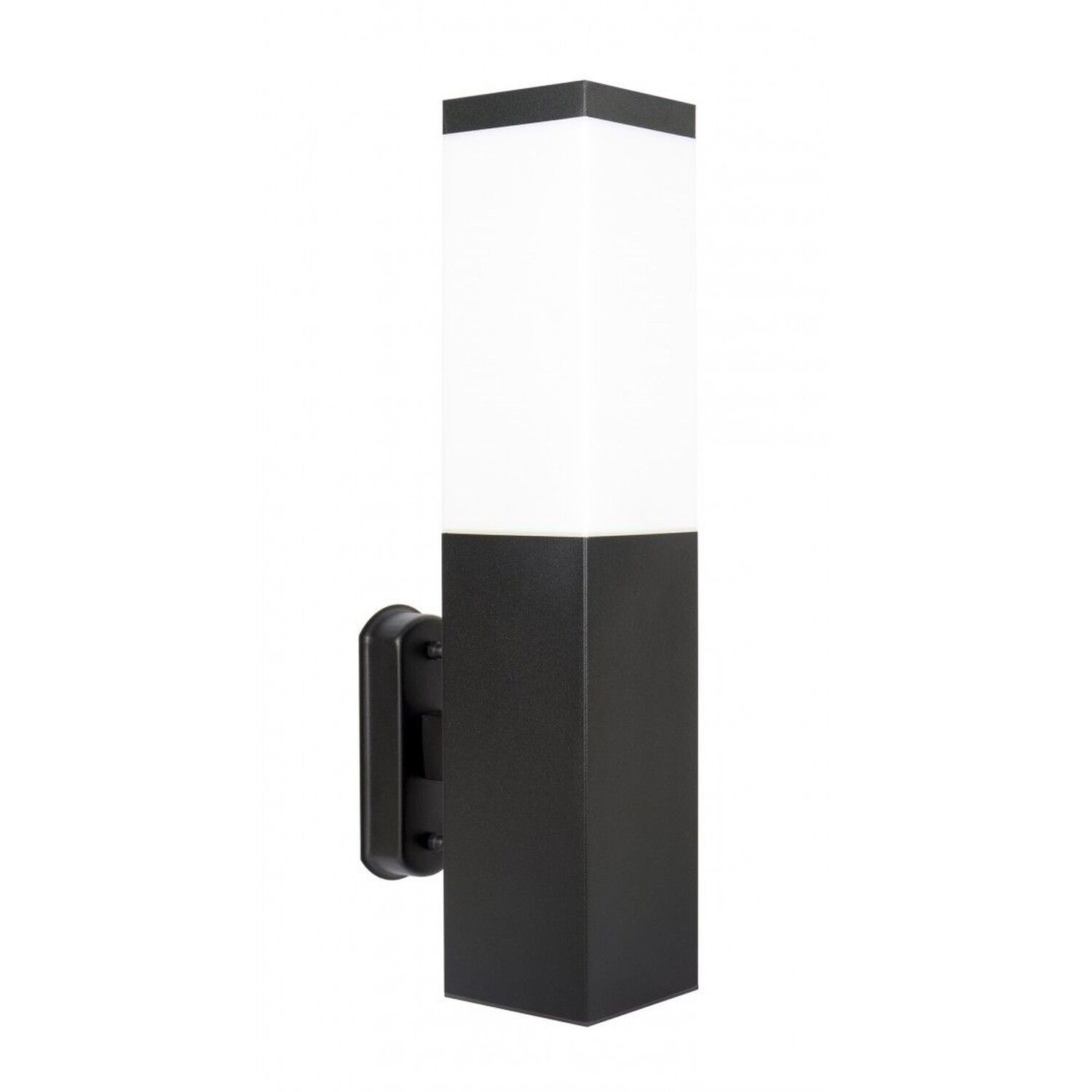 Außenwandleuchte, Wandlampe, LED-Lampe, Schwarz-Weiß, Aussenschild