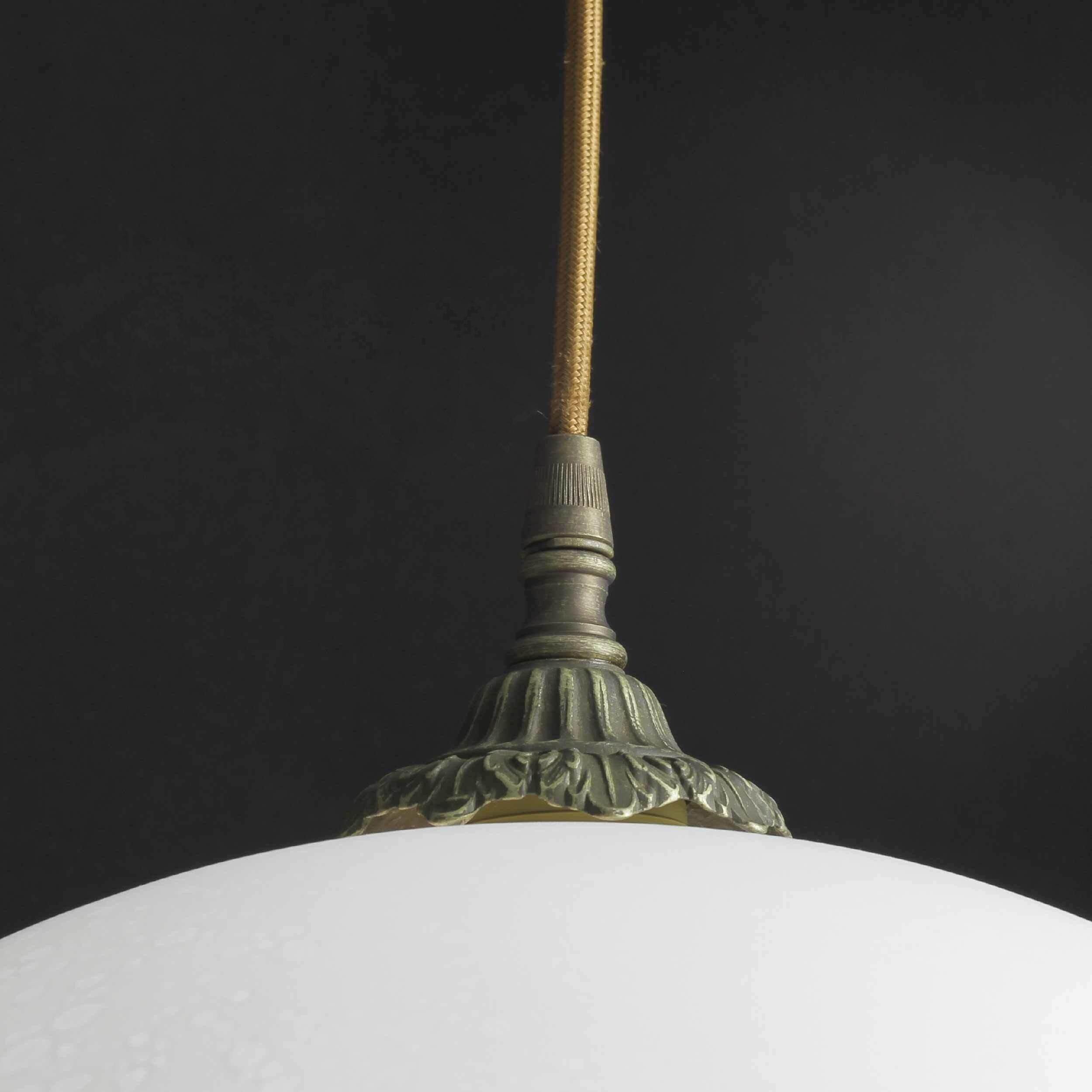 Suspension Premium en laiton antique Lampe