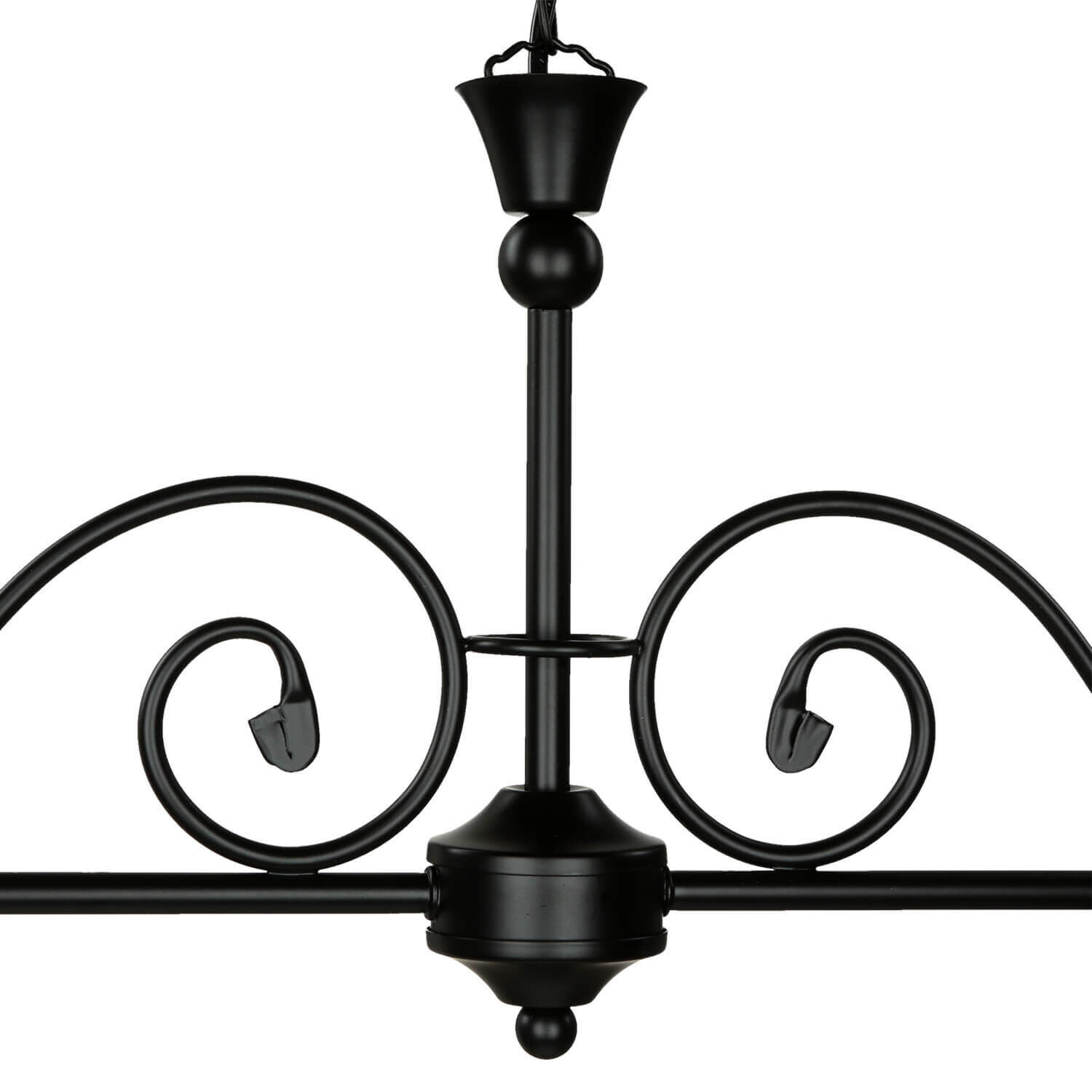 Lampe à 2 flammes suspendue DOROTHEA style campagnard Leuchter, Lampe