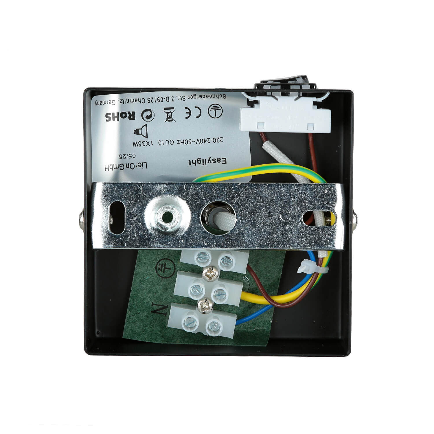 Aufbau Spotstrahler ETNA in Schwarz Aufbau Spotstrahler ETNA in Schwarz