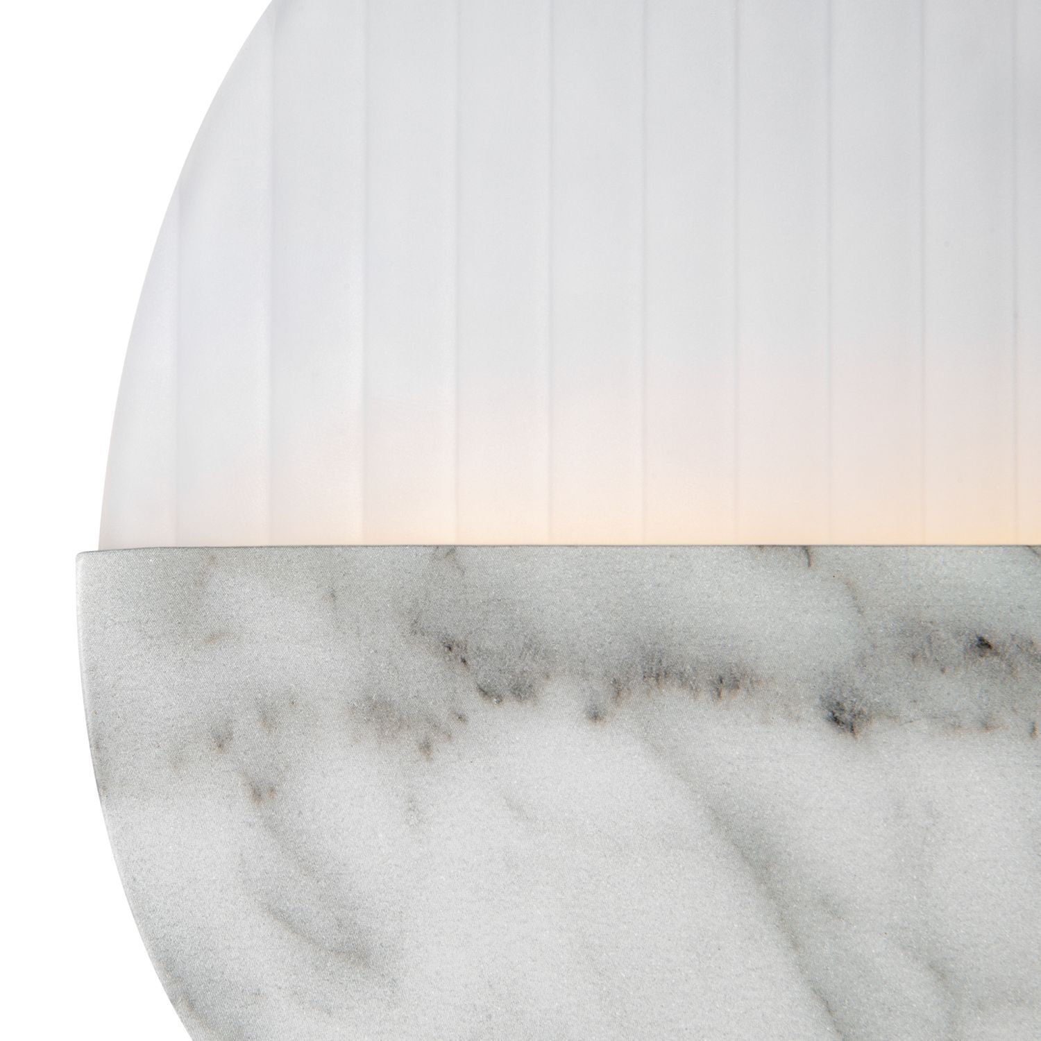 Applique LED verre métal 3000 K blanc chaud 200 lm ronde