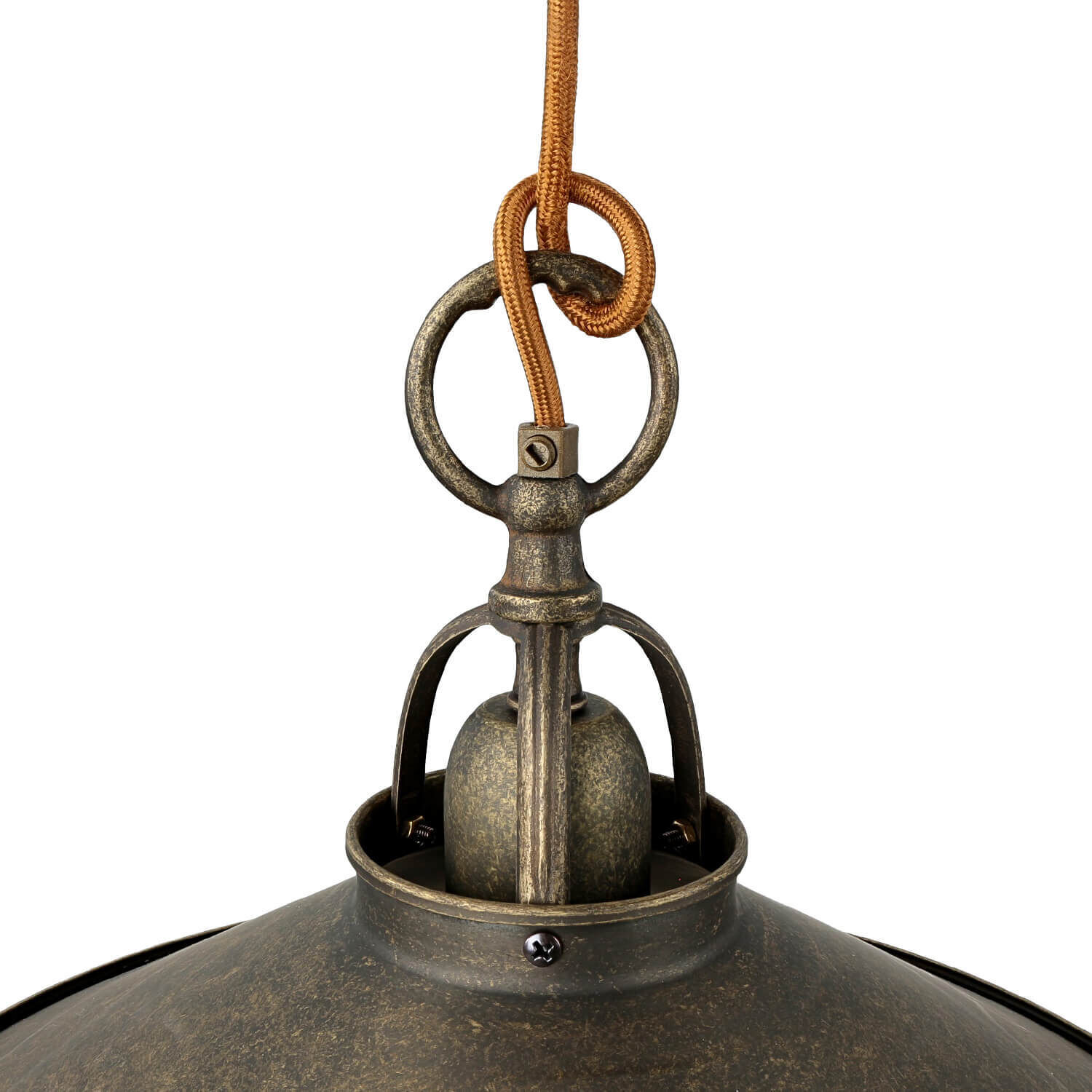 Suspension réglable en hauteur Rustique Bronze Antique