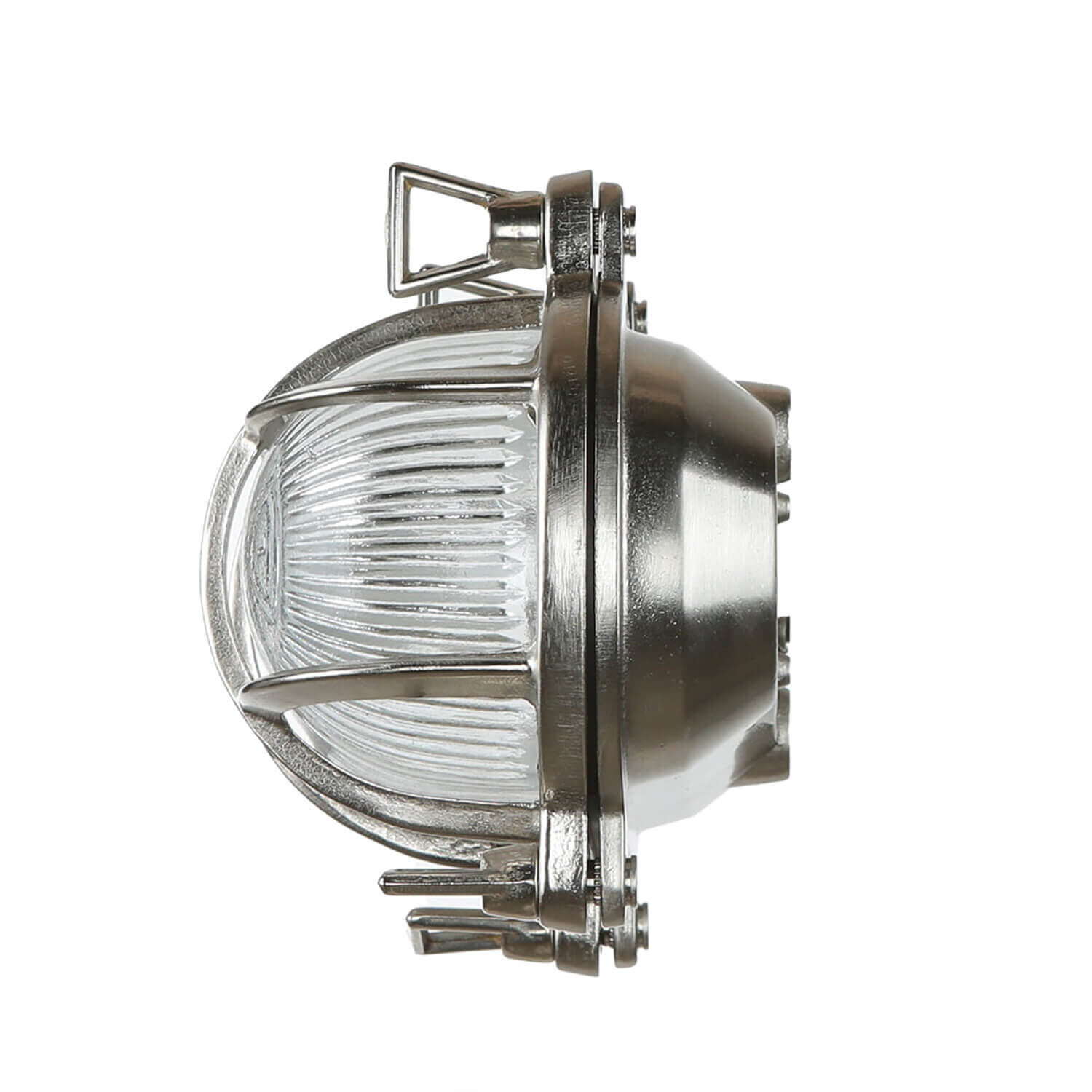 Lampe de bateau extérieur laiton en nickel IP64 ovale