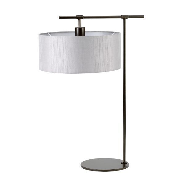 Lampe de chevet premium tissu abat-jour hauteur 66cm