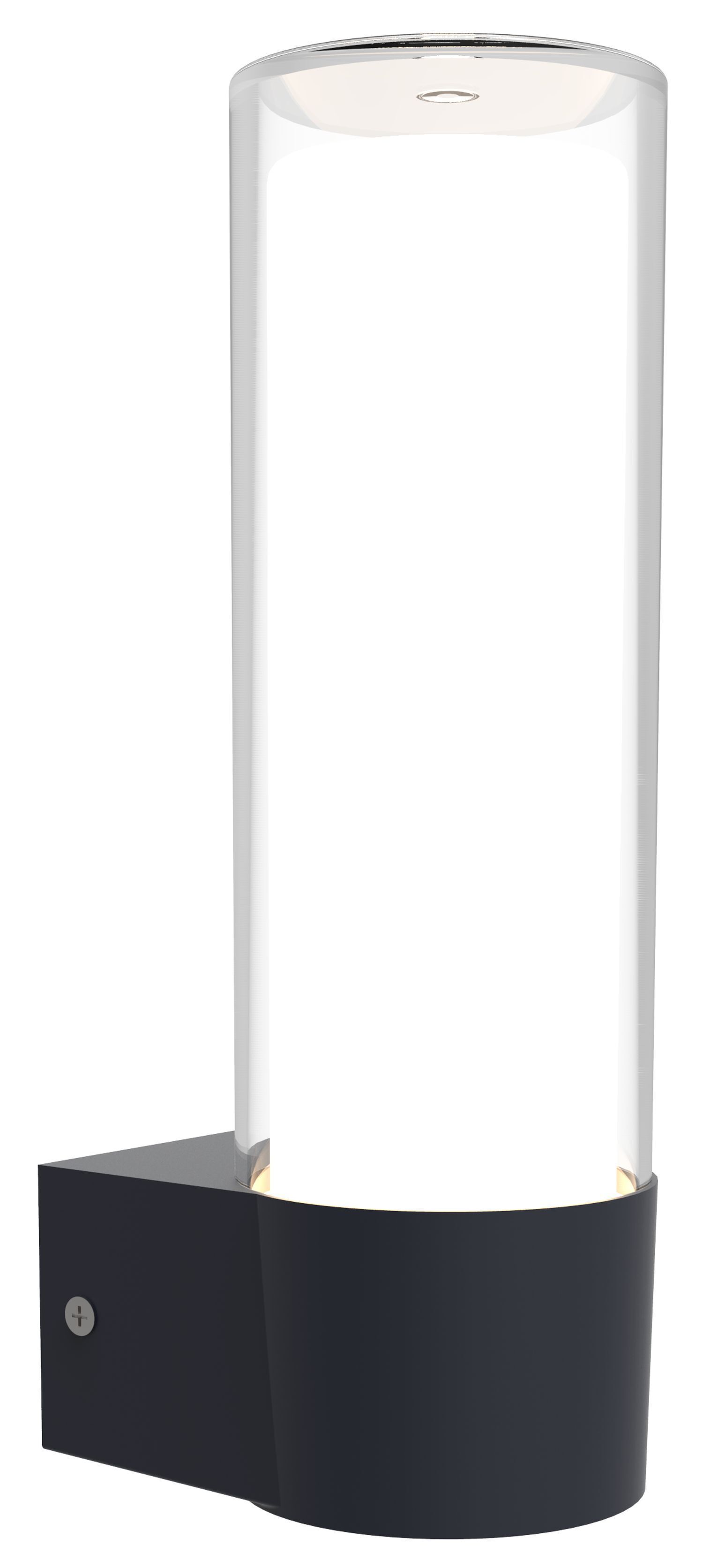 Applique murale extérieure LED Aluminium RGB H:26 cm IP44 500 lm